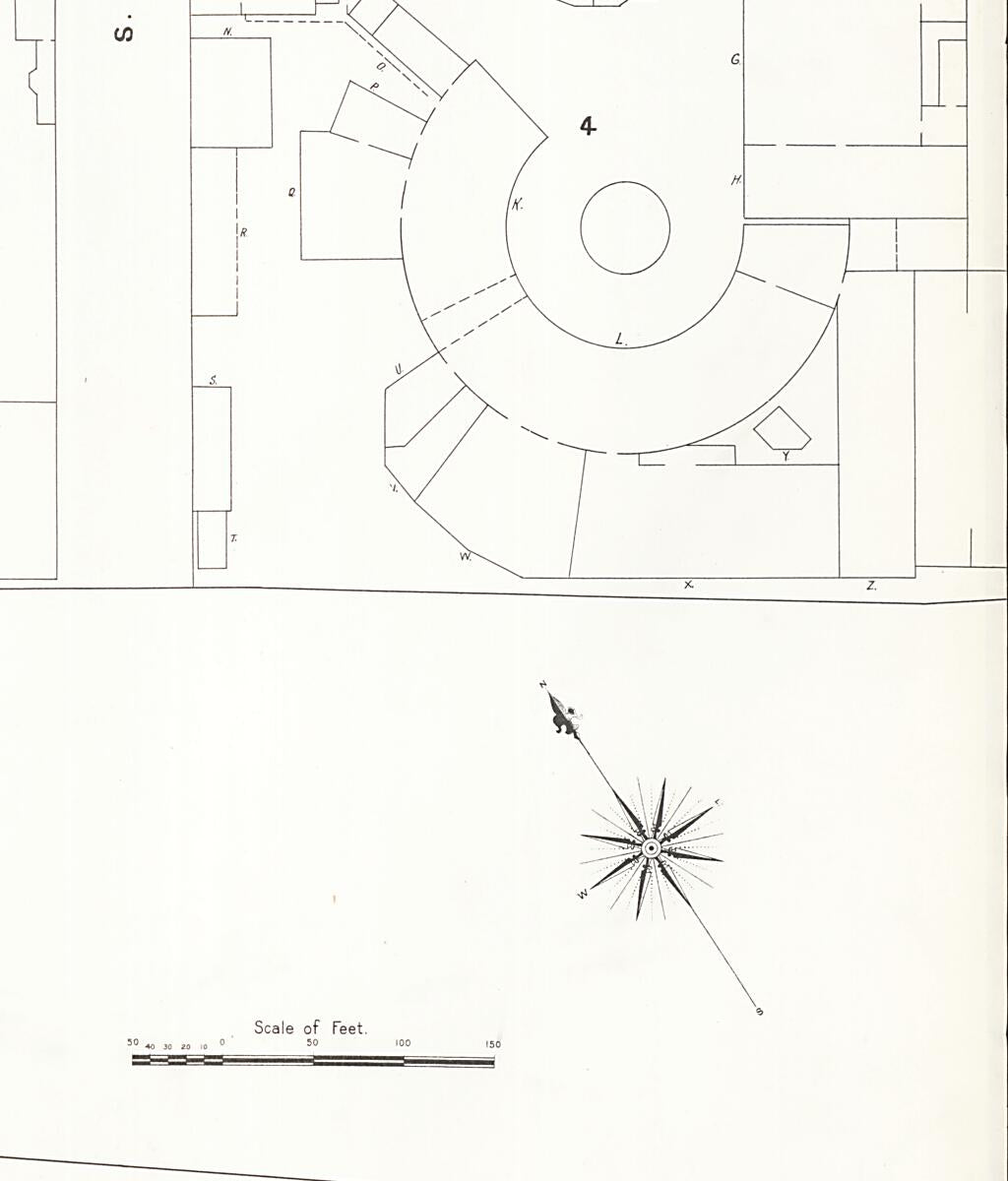 This old map of Wilmington, New Castle County, Delaware was created by Sanborn Map Company in 1901
