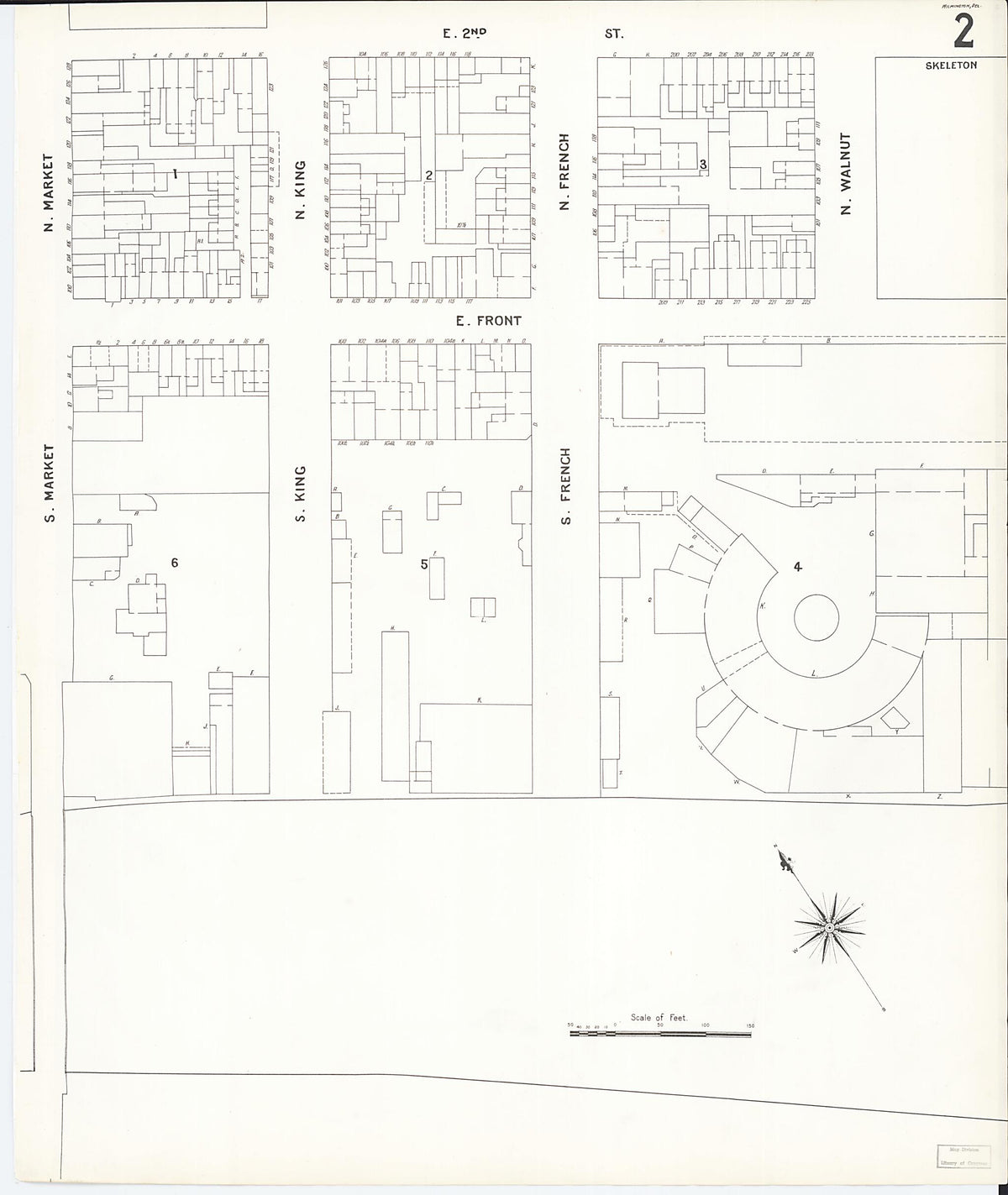 Wilmington, New Castle County, Delaware 1901 (Sheet 5 of 80) by Relic Map Company