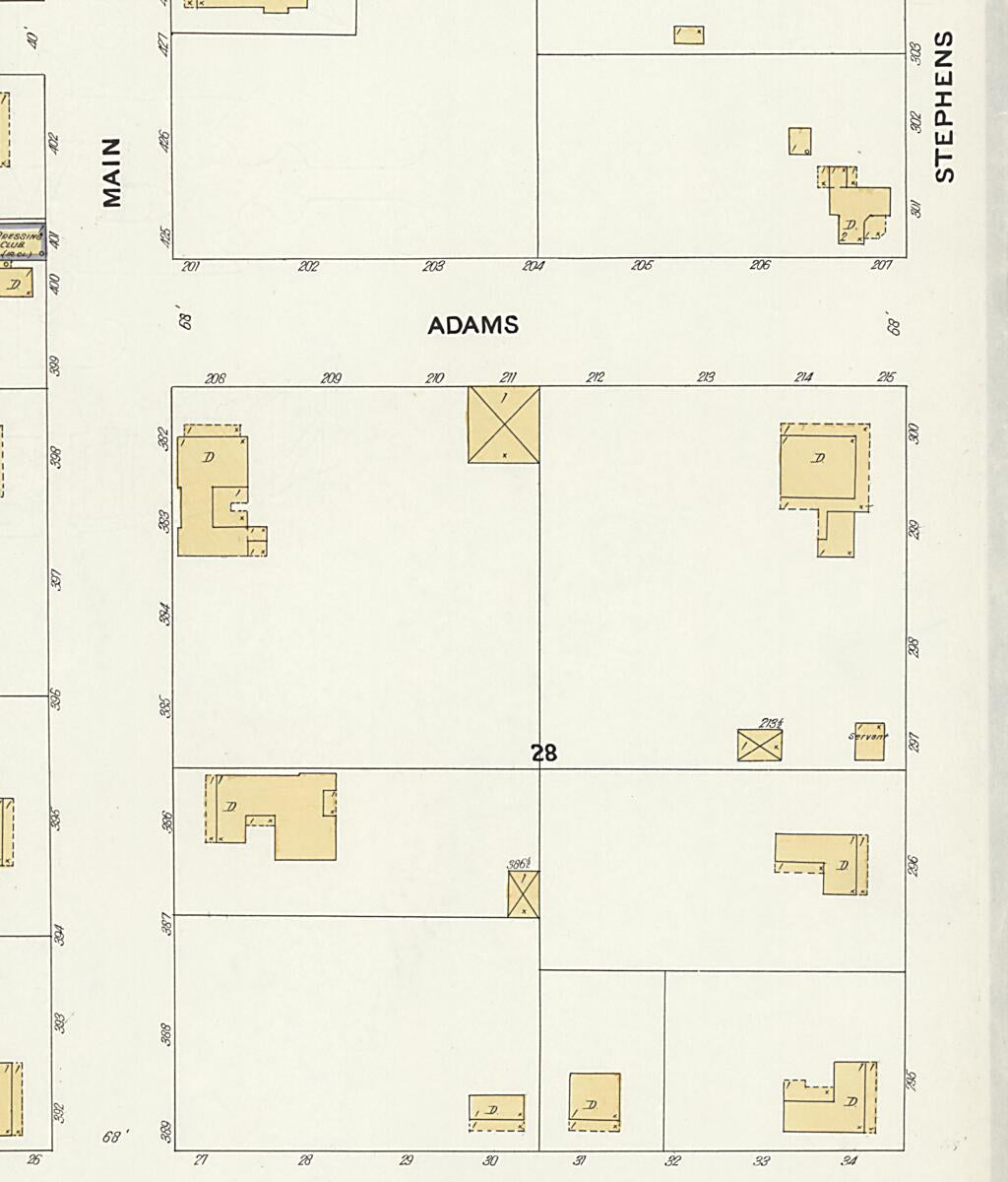 This old map of Boston, Thomas County, Georgia was created by Sanborn Map Company in 1909