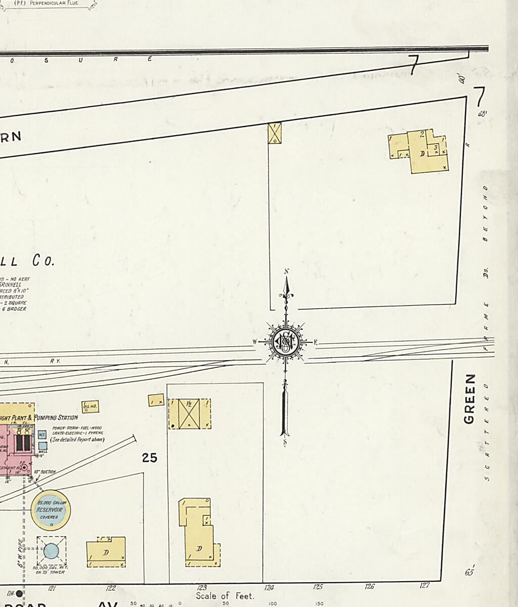 This old map of Boston, Thomas County, Georgia was created by Sanborn Map Company in 1916