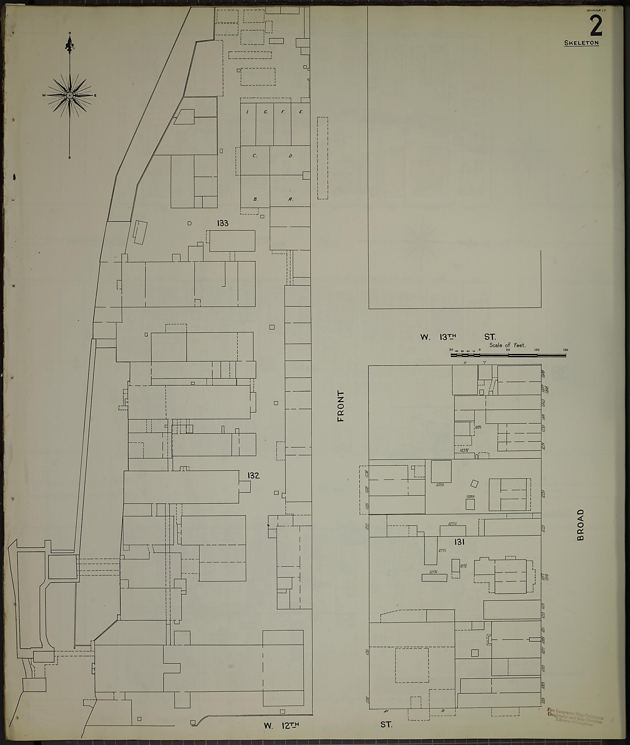 Columbus, Muscogee County, Georgia 1907 (Sheet 5) by Relic Map Company