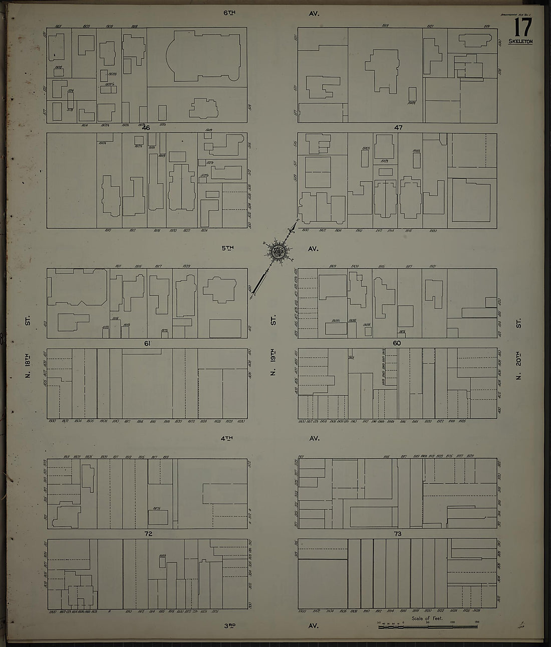 This old map of Birmingham, Jefferson County, Alabama was created by Sanborn Map Company in 1911