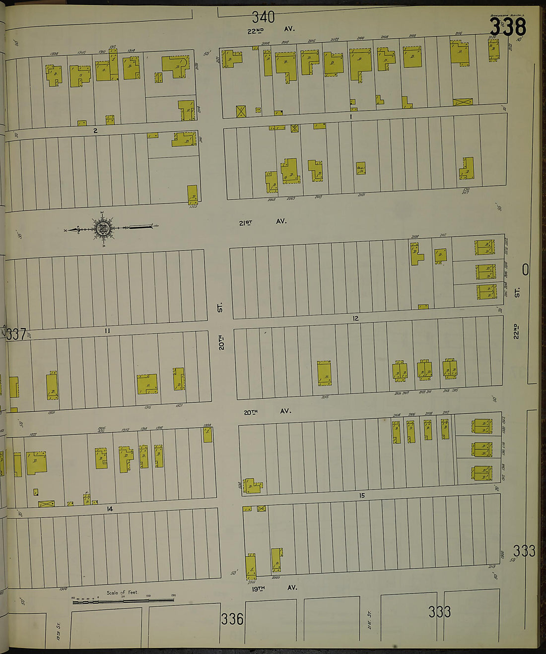 This old map of Birmingham, Jefferson County, Alabama was created by Sanborn Map Company in 1911