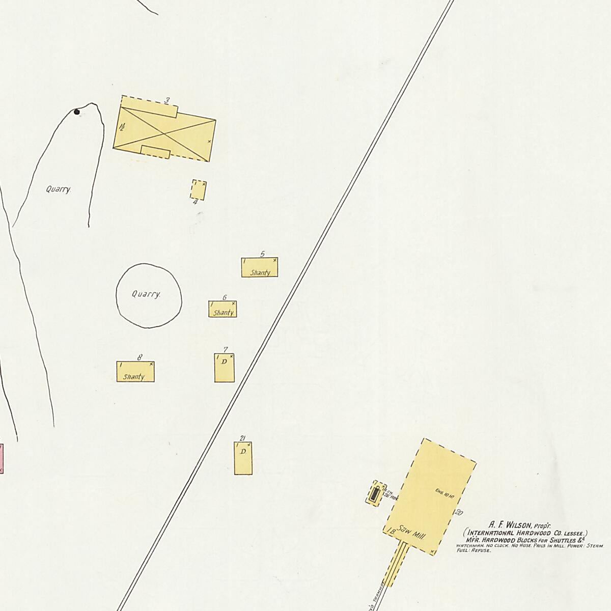 This old map of Calera, Shelby County, Alabama was created by Sanborn Map Company in 1903