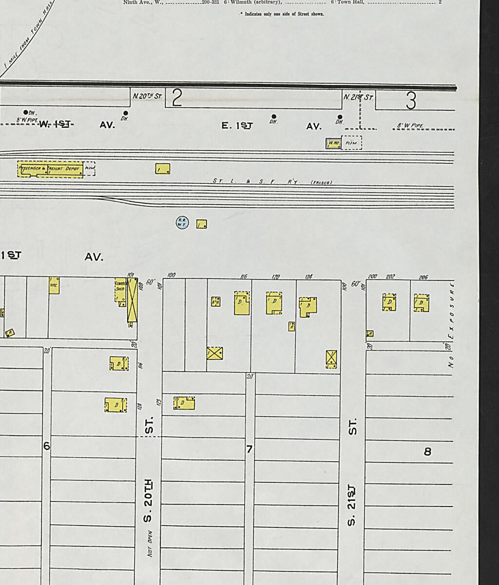 This old map of Carbon Hill, Valher County, Alabama was created by Sanborn Map Company in 1926
