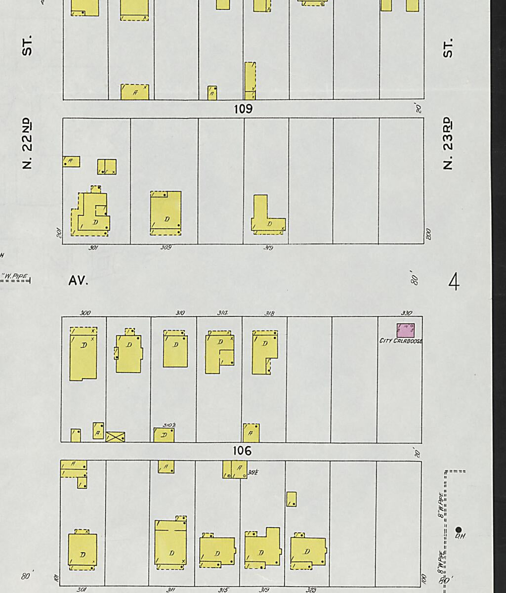 This old map of Carbon Hill, Valher County, Alabama was created by Sanborn Map Company in 1926