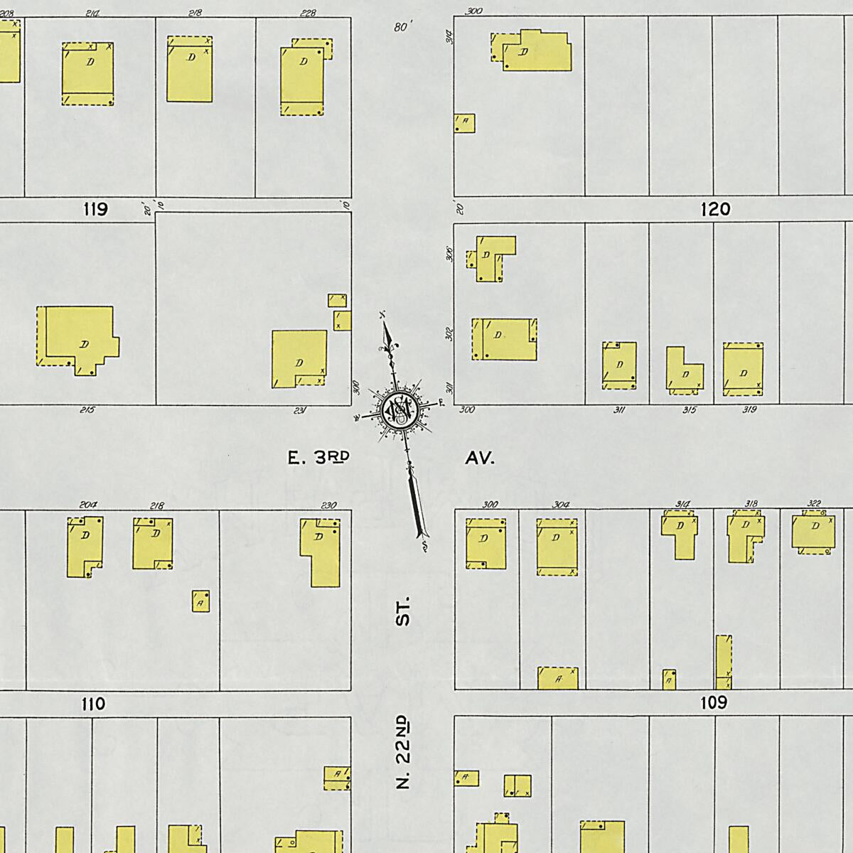 This old map of Carbon Hill, Valher County, Alabama was created by Sanborn Map Company in 1926