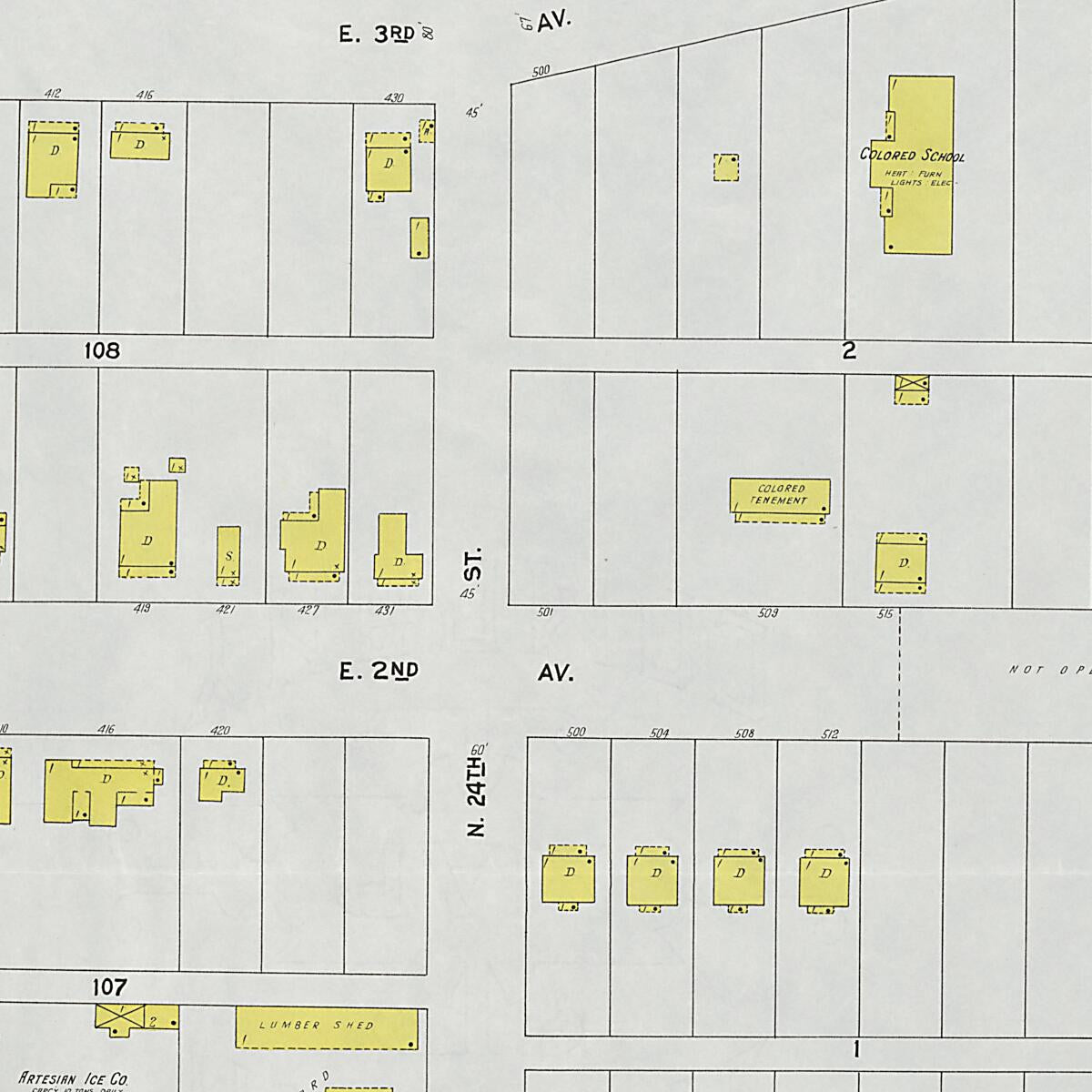 This old map of Carbon Hill, Valher County, Alabama was created by Sanborn Map Company in 1926