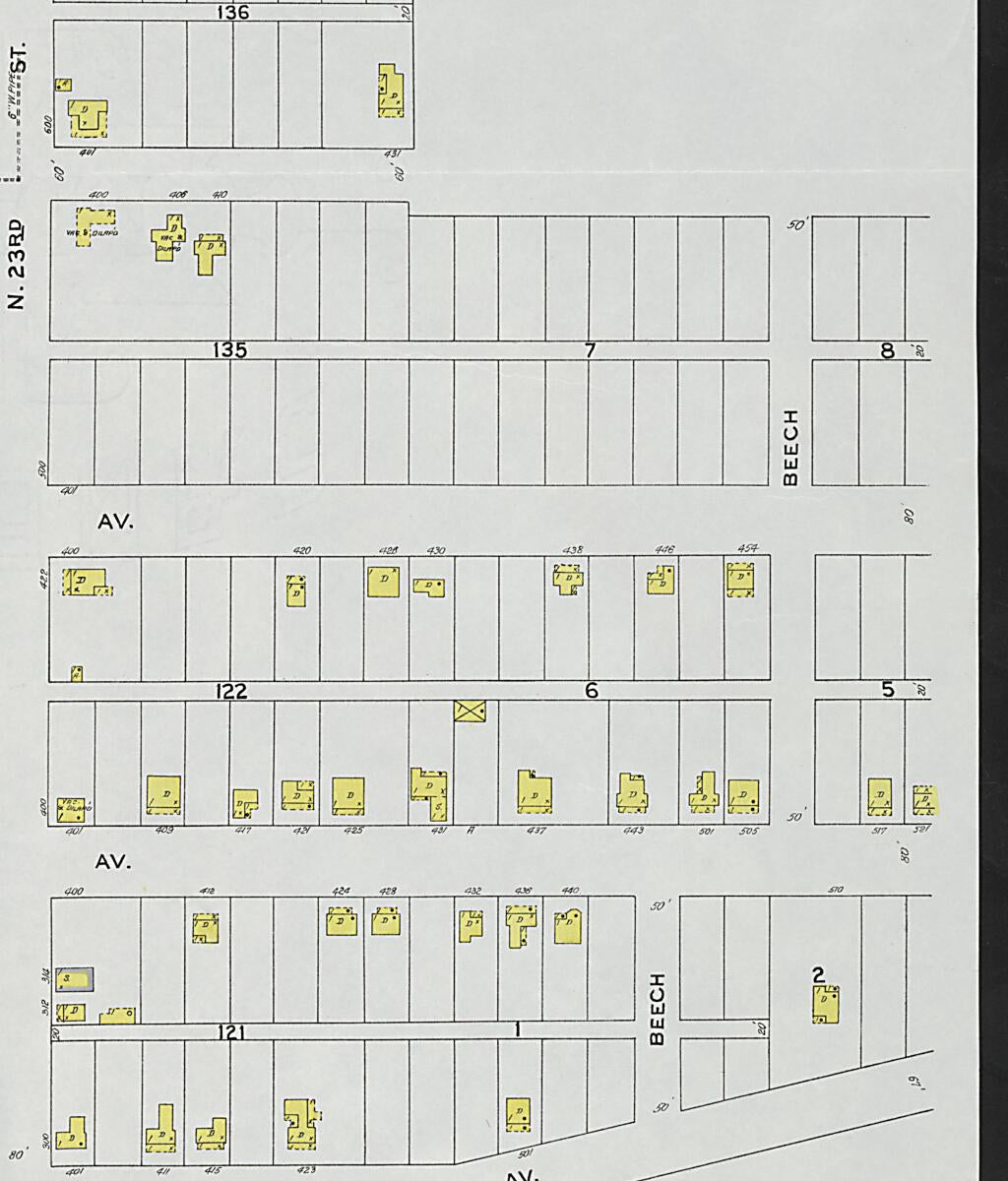 This old map of Carbon Hill, Valher County, Alabama was created by Sanborn Map Company in 1926