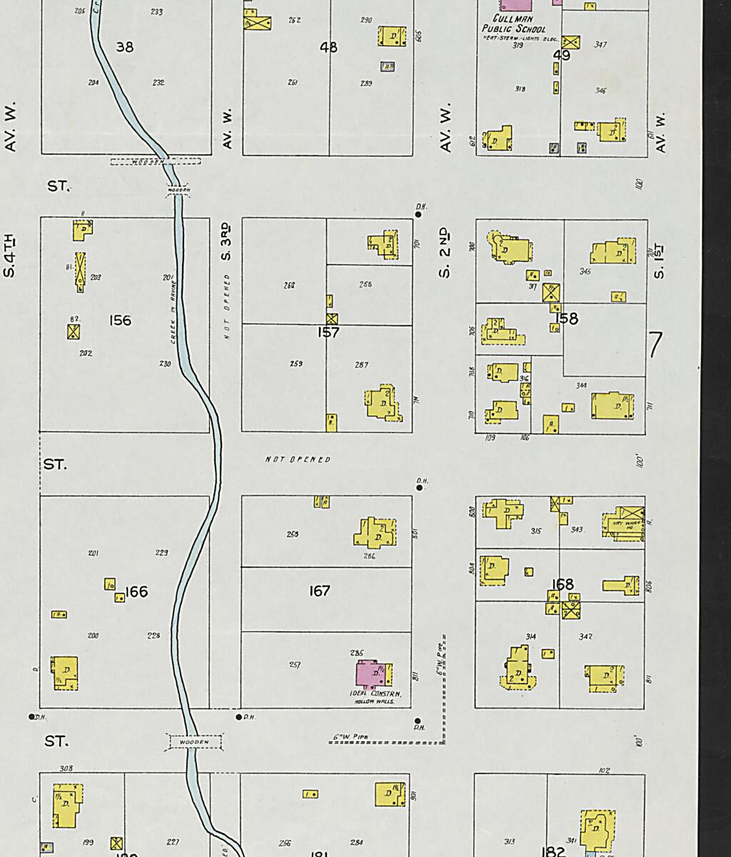 This old map of Cullman, Cullman County, Alabama was created by Sanborn Map Company in 1926