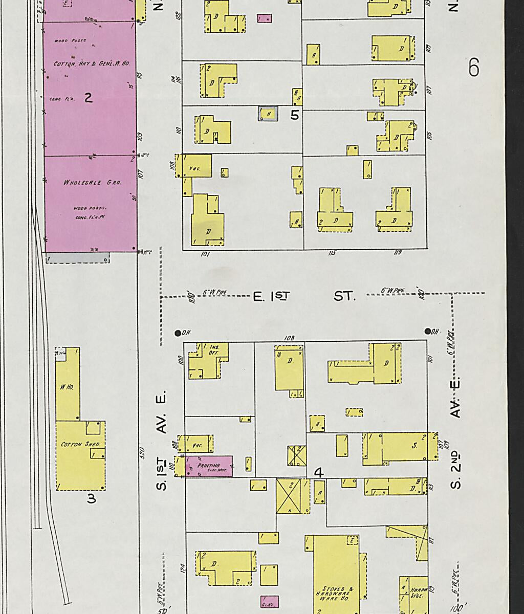 This old map of Cullman, Cullman County, Alabama was created by Sanborn Map Company in 1926