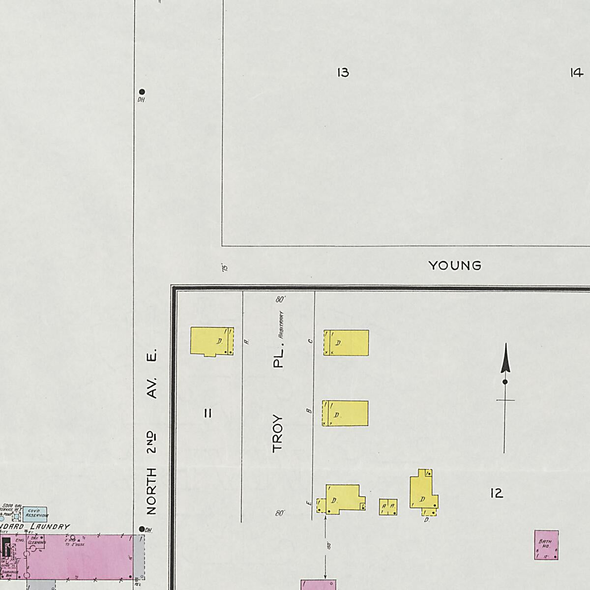 This old map of Cullman, Cullman County, Alabama was created by Sanborn Map Company in 1926