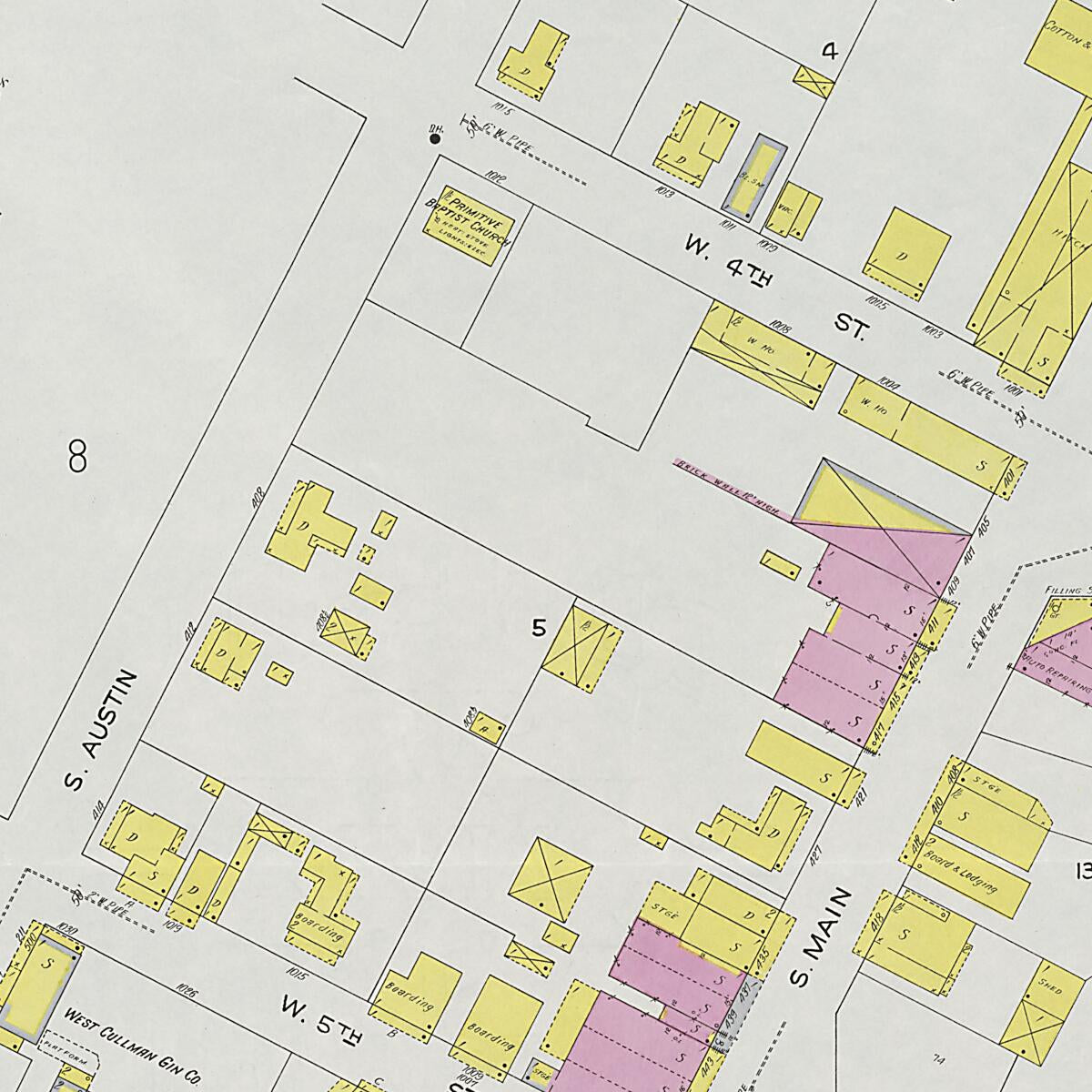 This old map of Cullman, Cullman County, Alabama was created by Sanborn Map Company in 1926