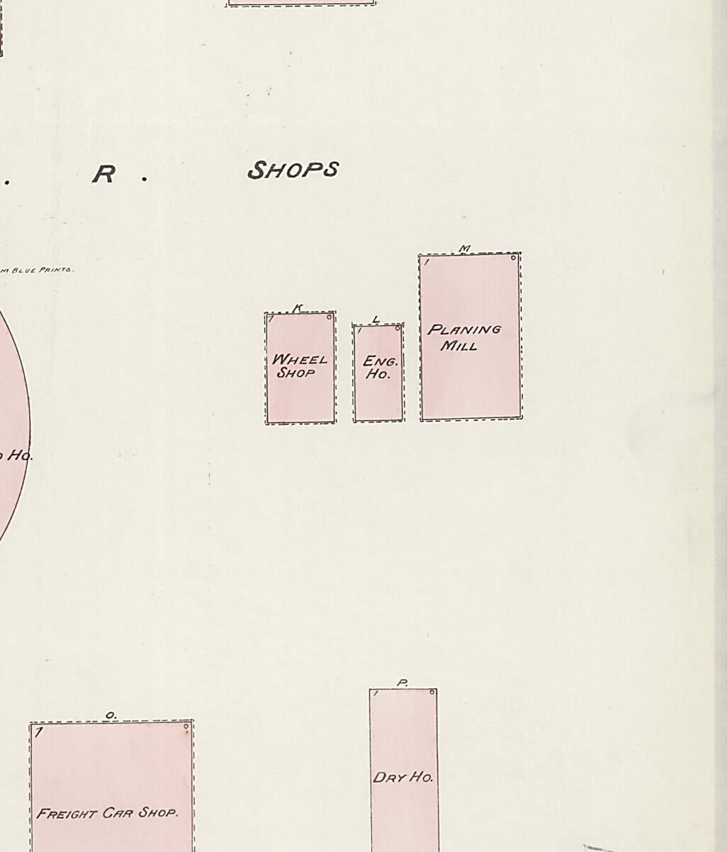 This old map of New Decatur, Morgan County, Alabama was created by Sanborn Map Company in 1888