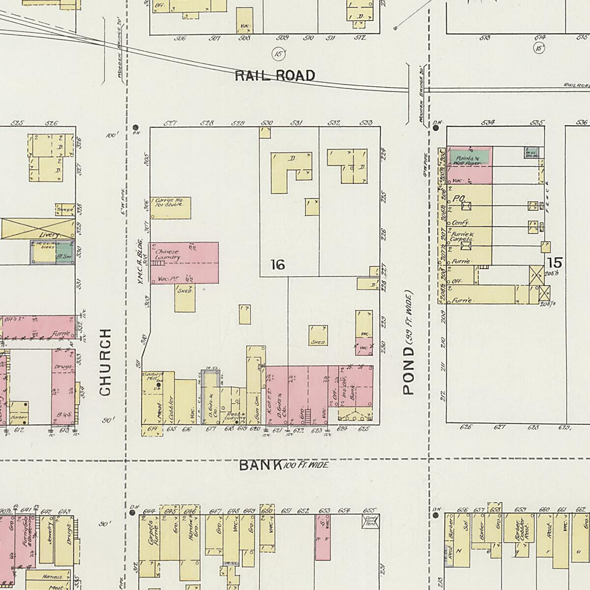 This old map of New Decatur, Morgan County, Alabama was created by Sanborn Map Company in 1894