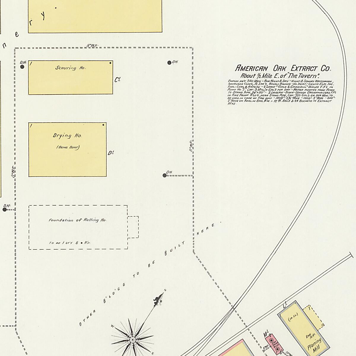This old map of New Decatur, Morgan County, Alabama was created by Sanborn Map Company in 1898