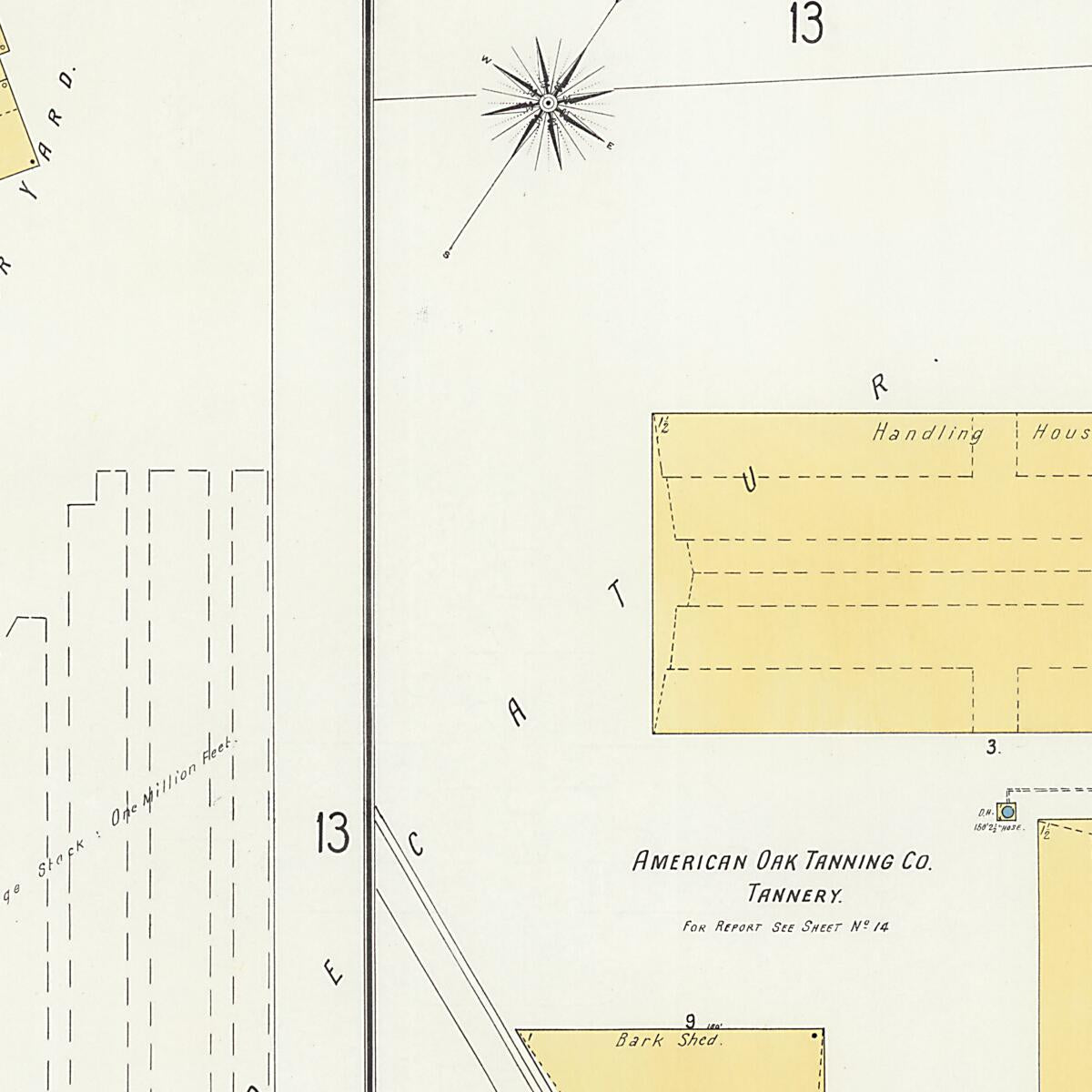 This old map of New Decatur, Morgan County, Alabama was created by Sanborn Map Company in 1903