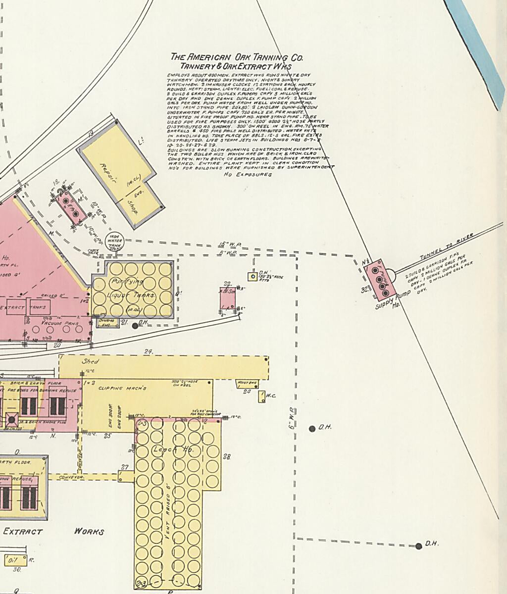 This old map of New Decatur, Morgan County, Alabama was created by Sanborn Map Company in 1903