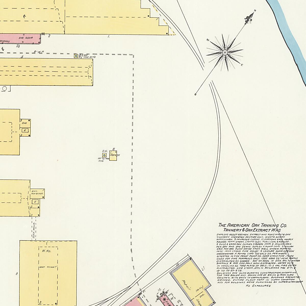 This old map of New Decatur, Morgan County, Alabama was created by Sanborn Map Company in 1903