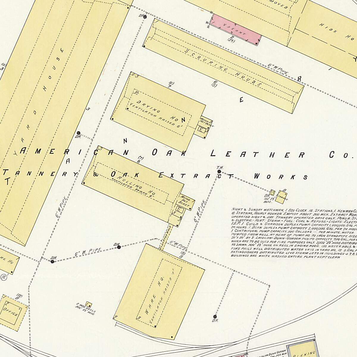 This old map of New Decatur, Morgan County, Alabama was created by Sanborn Map Company in 1913