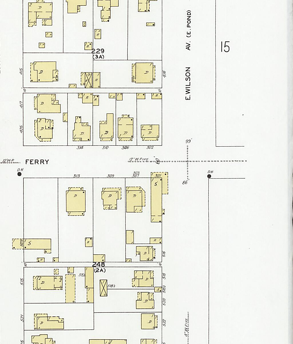 This old map of Decatur, Morgan County, Alabama was created by Sanborn Map Company in 1927