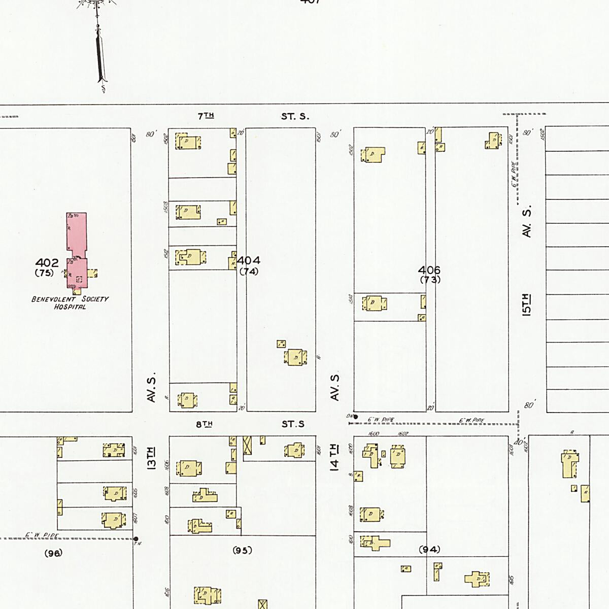 This old map of Decatur, Morgan County, Alabama was created by Sanborn Map Company in 1927
