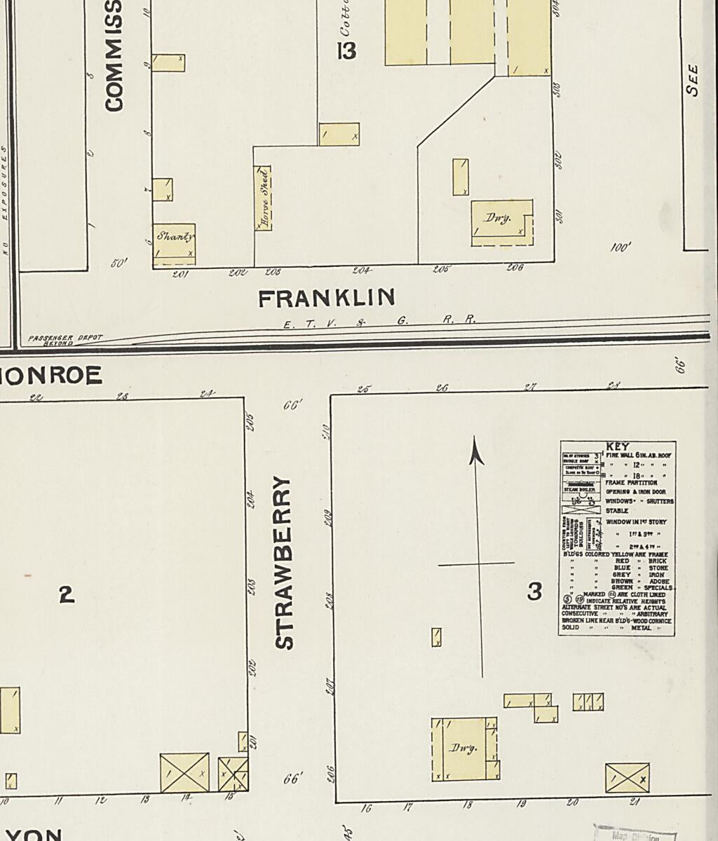 This old map of Demopolis, Marengo County, Alabama was created by Sanborn Map Company in 1891