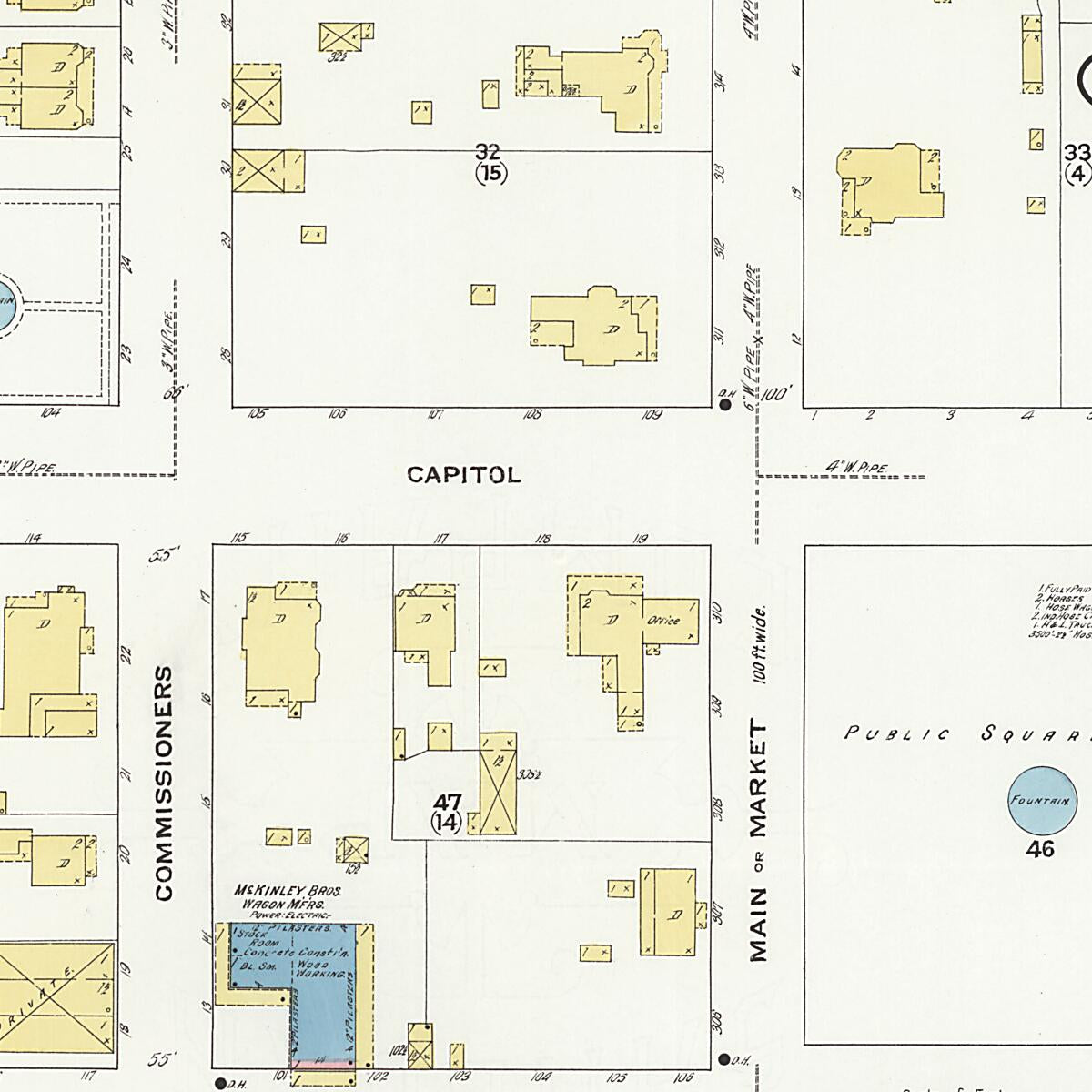 This old map of Demopolis, Marengo County, Alabama was created by Sanborn Map Company in 1909