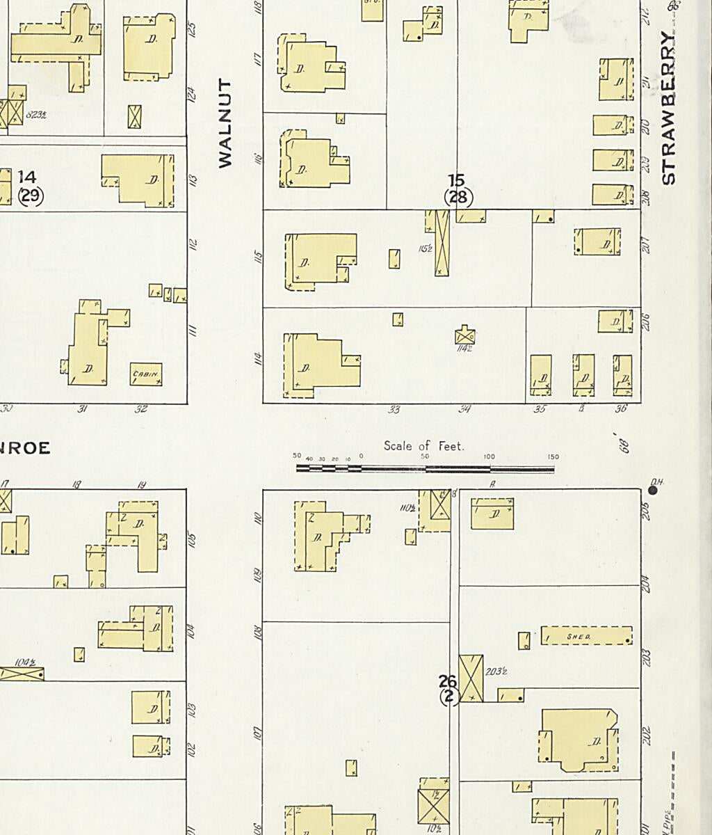 This old map of Demopolis, Marengo County, Alabama was created by Sanborn Map Company in 1909