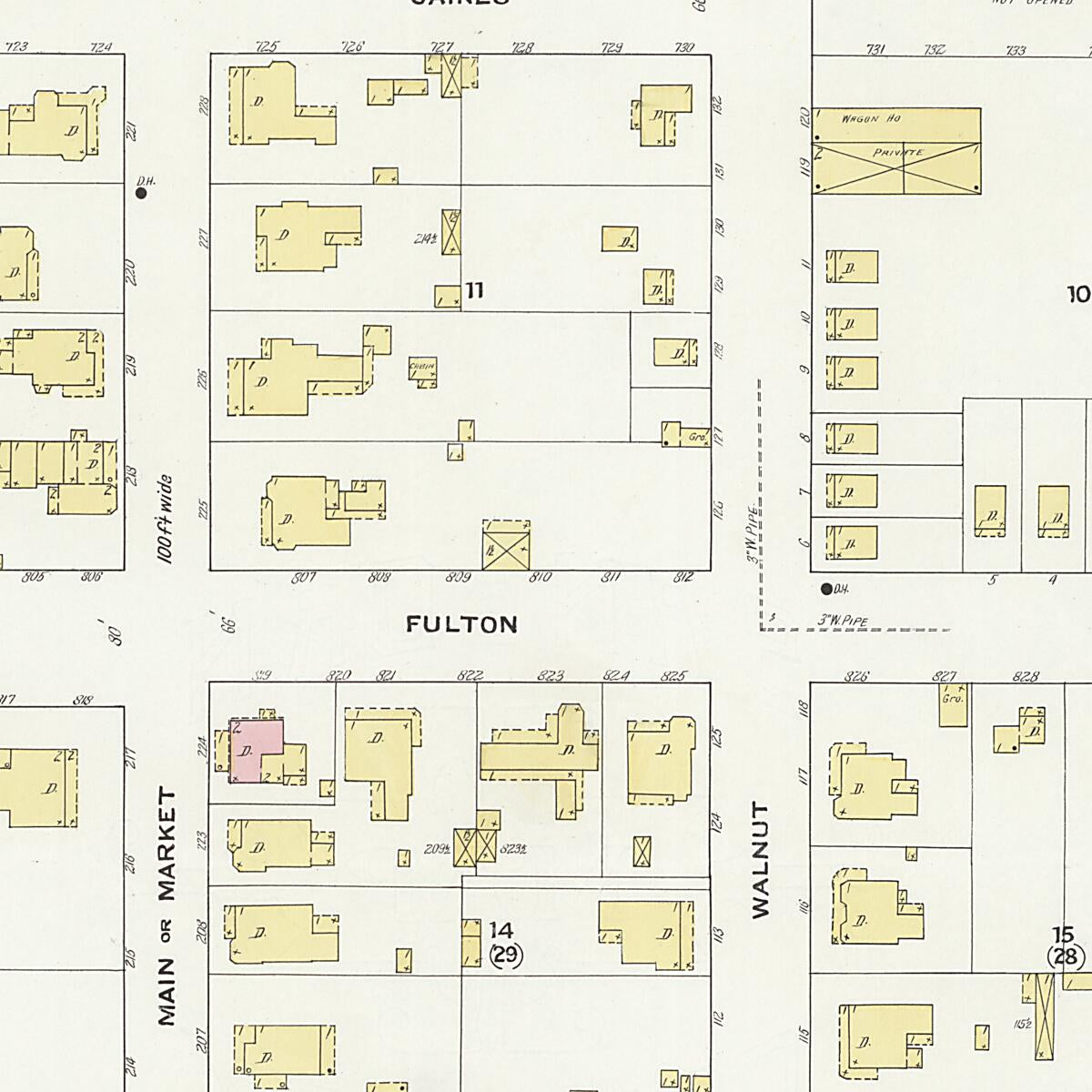 This old map of Demopolis, Marengo County, Alabama was created by Sanborn Map Company in 1909