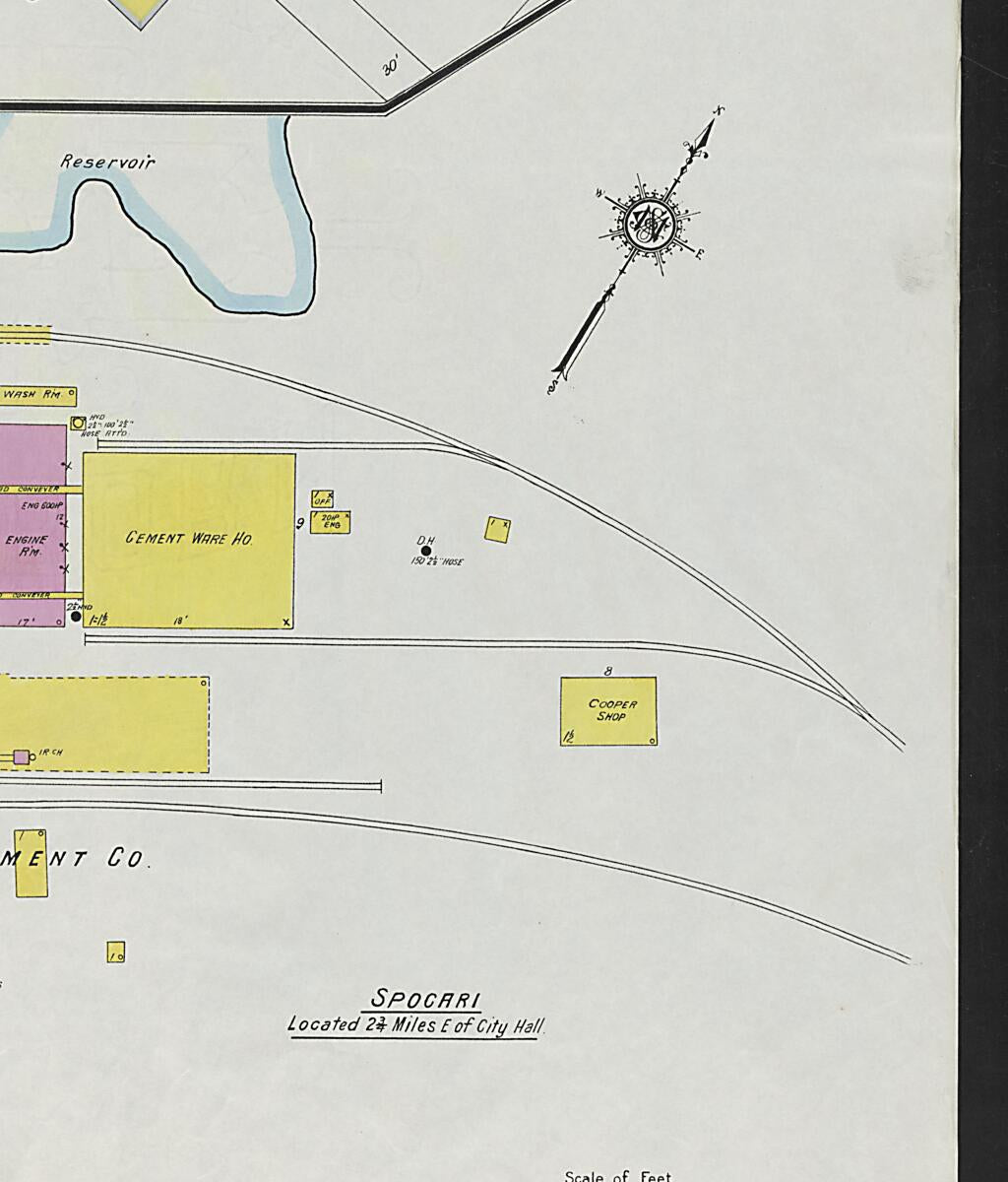 This old map of Demopolis, Marengo County, Alabama was created by Sanborn Map Company in 1924