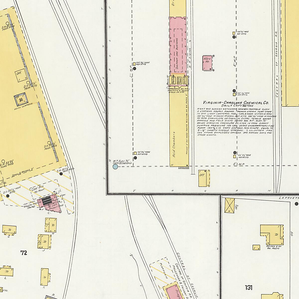 This old map of Dothan, Houston County, Alabama was created by Sanborn Map Company in 1903