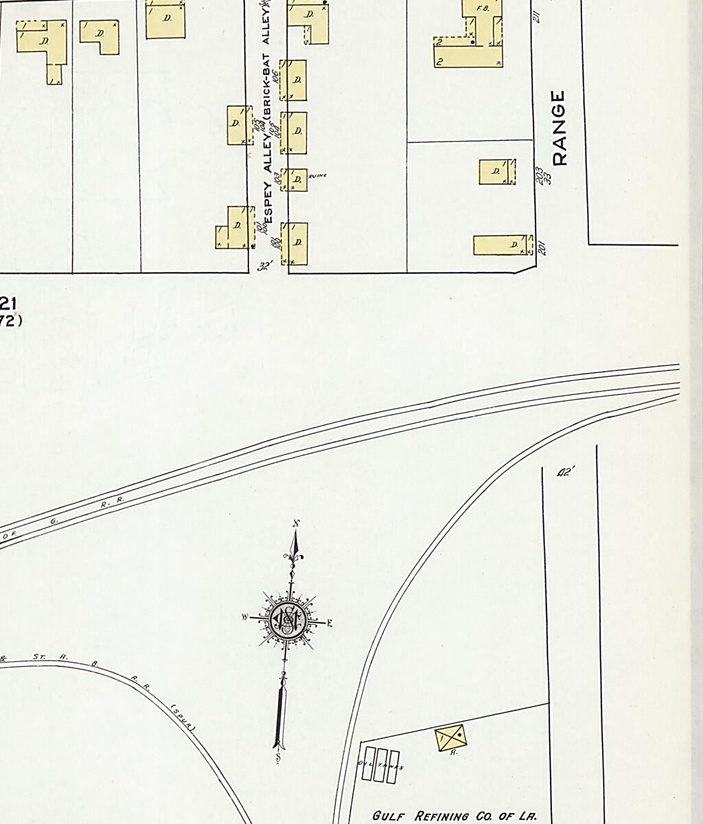 This old map of Dothan, Houston County, Alabama was created by Sanborn Map Company in 1920