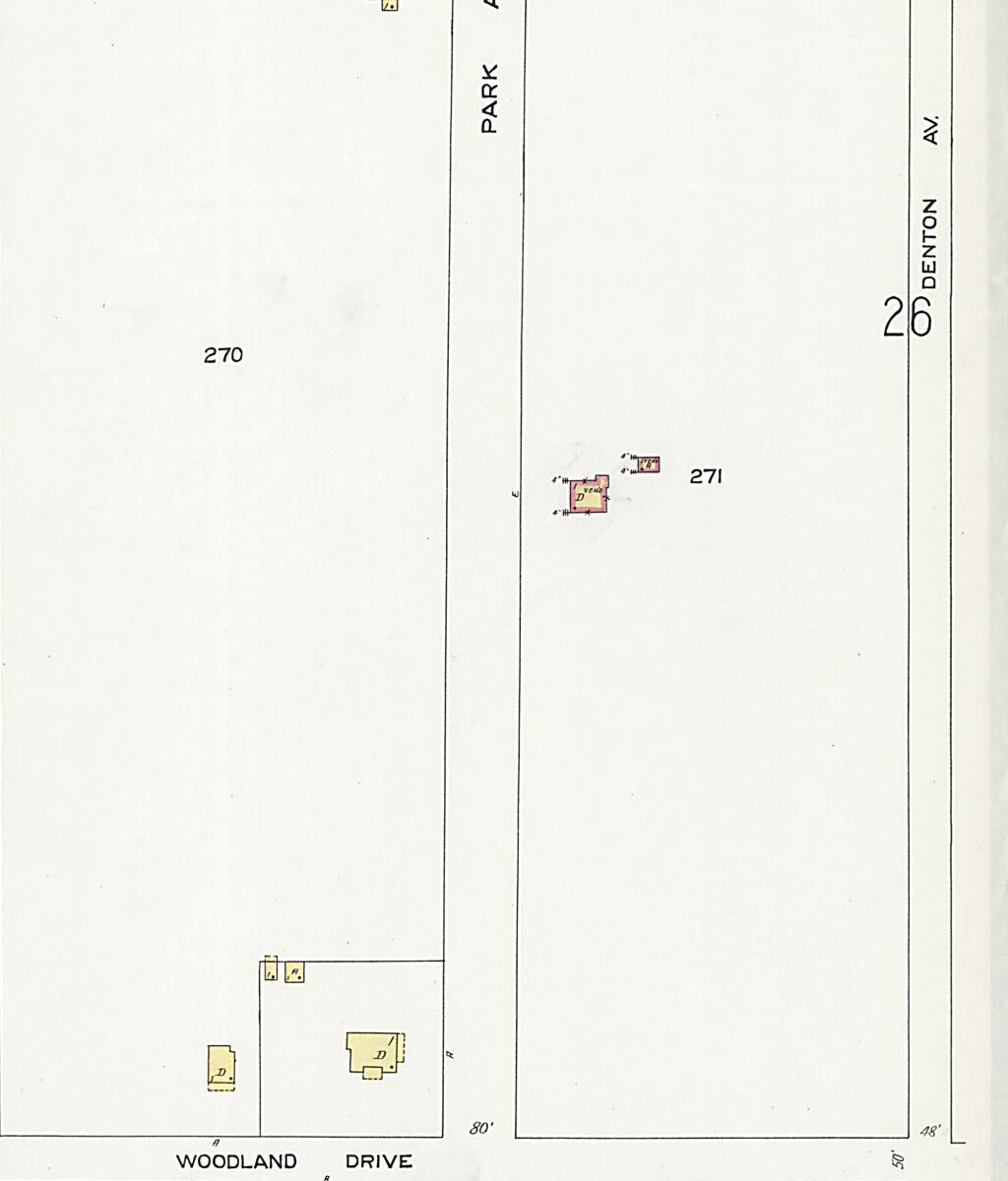 This old map of Dothan, Houston County, Alabama was created by Sanborn Map Company in 1924