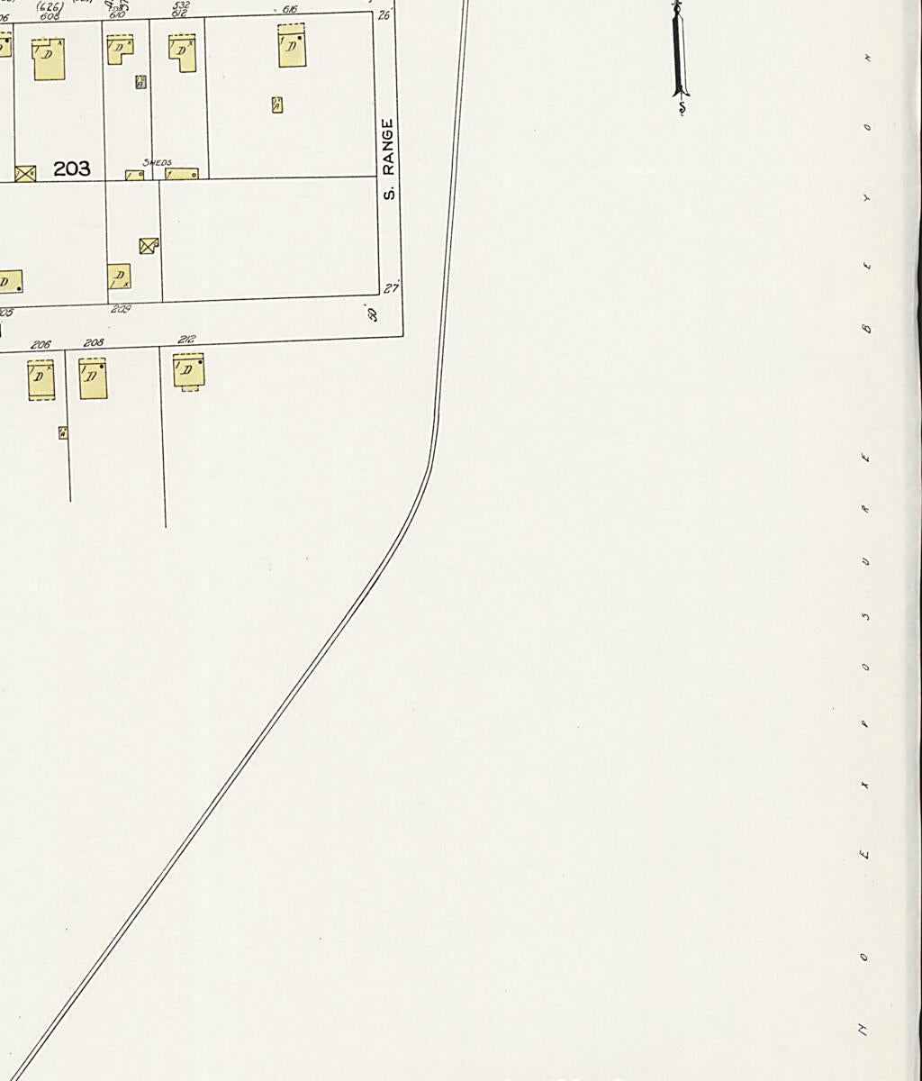 This old map of Dothan, Houston County, Alabama was created by Sanborn Map Company in 1924