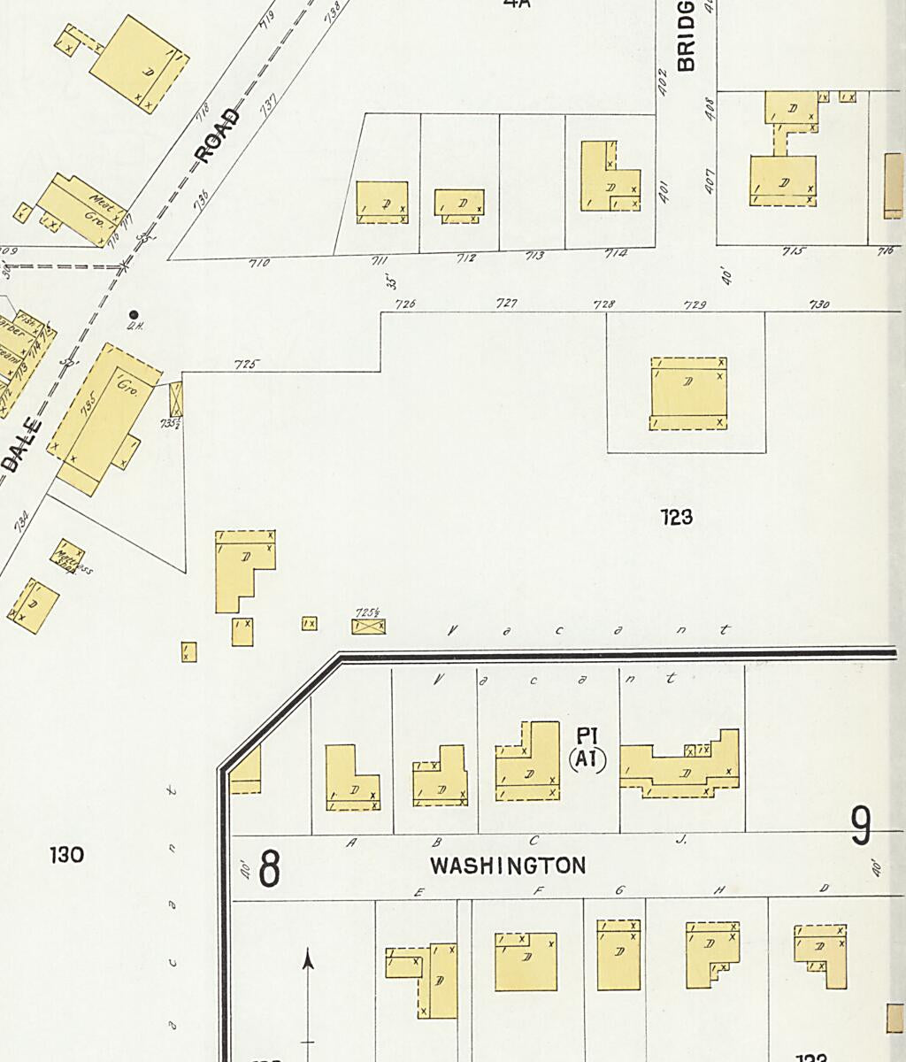 This old map of Eufaula, Barbour County, Alabama was created by Sanborn Map Company in 1903