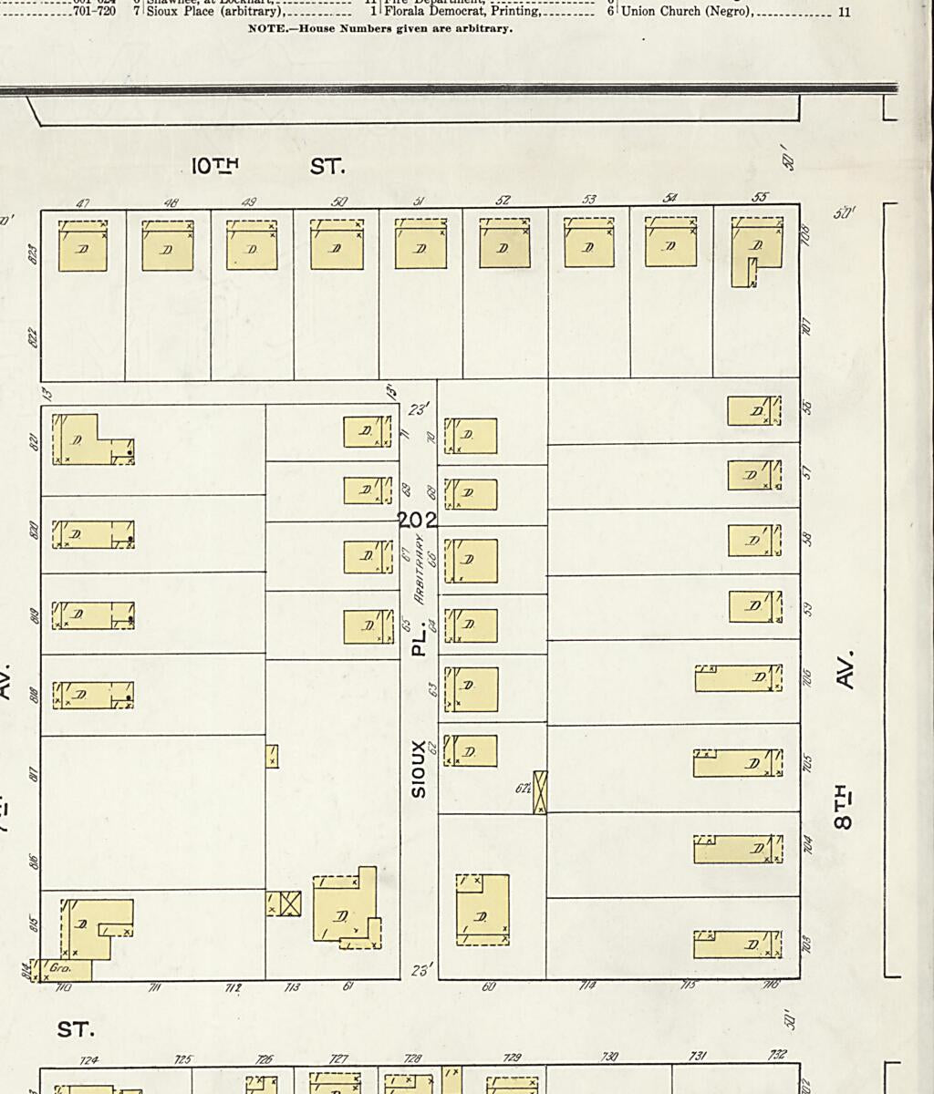 This old map of Lockhart, Covington County, Alabama was created by Sanborn Map Company in 1913