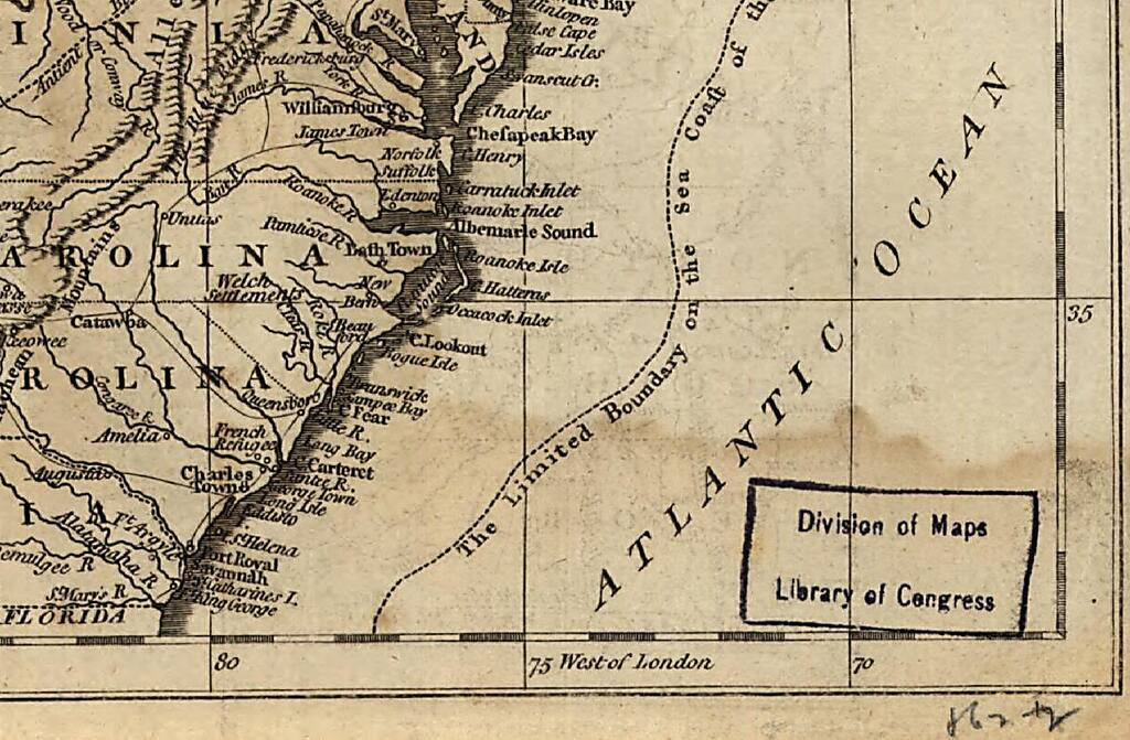 This old map of A Map of the United States of America, As Settled by the Peace of from 1783 was created by John Fielding in 1783