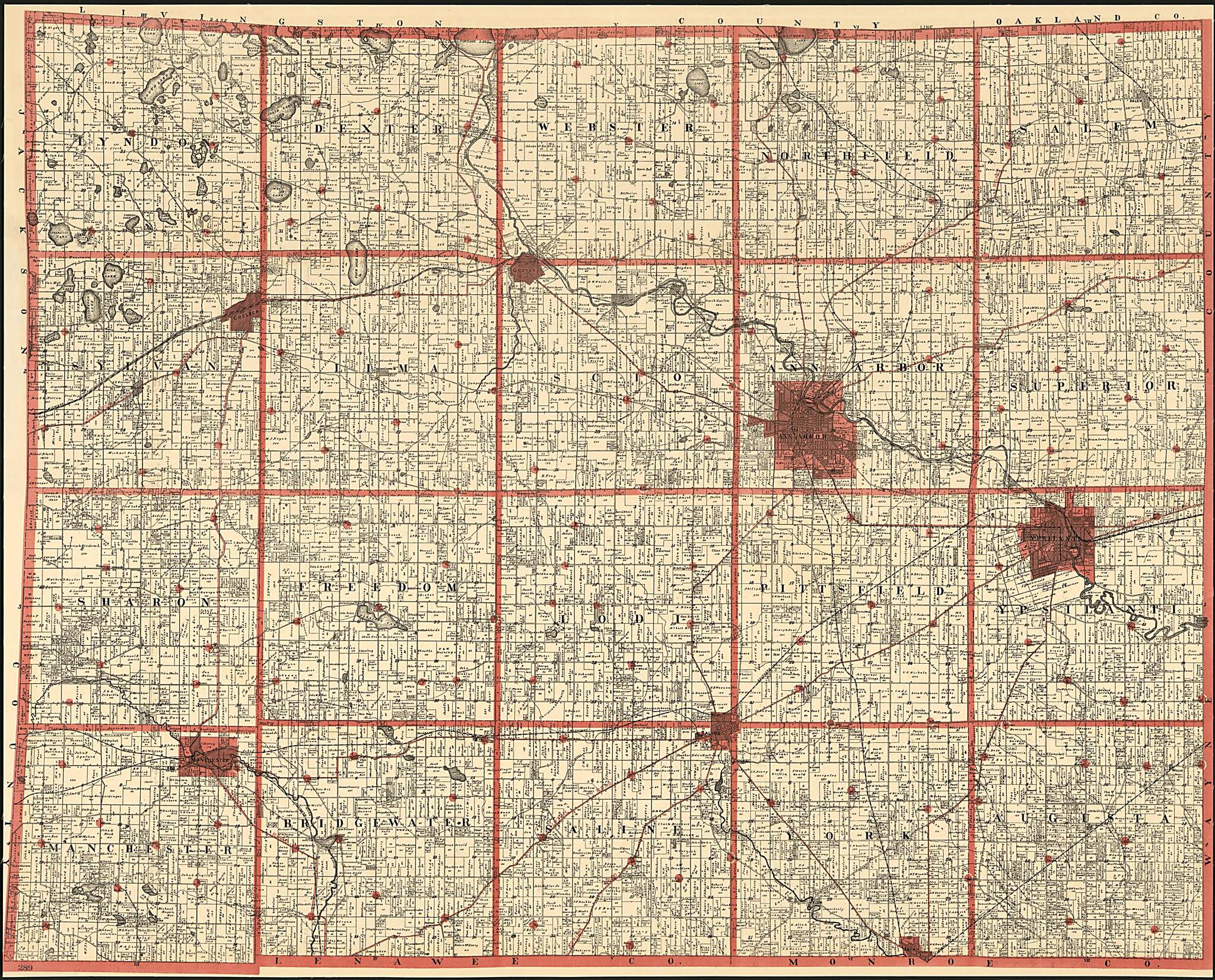 This old map of M. M. Dickson & Co&