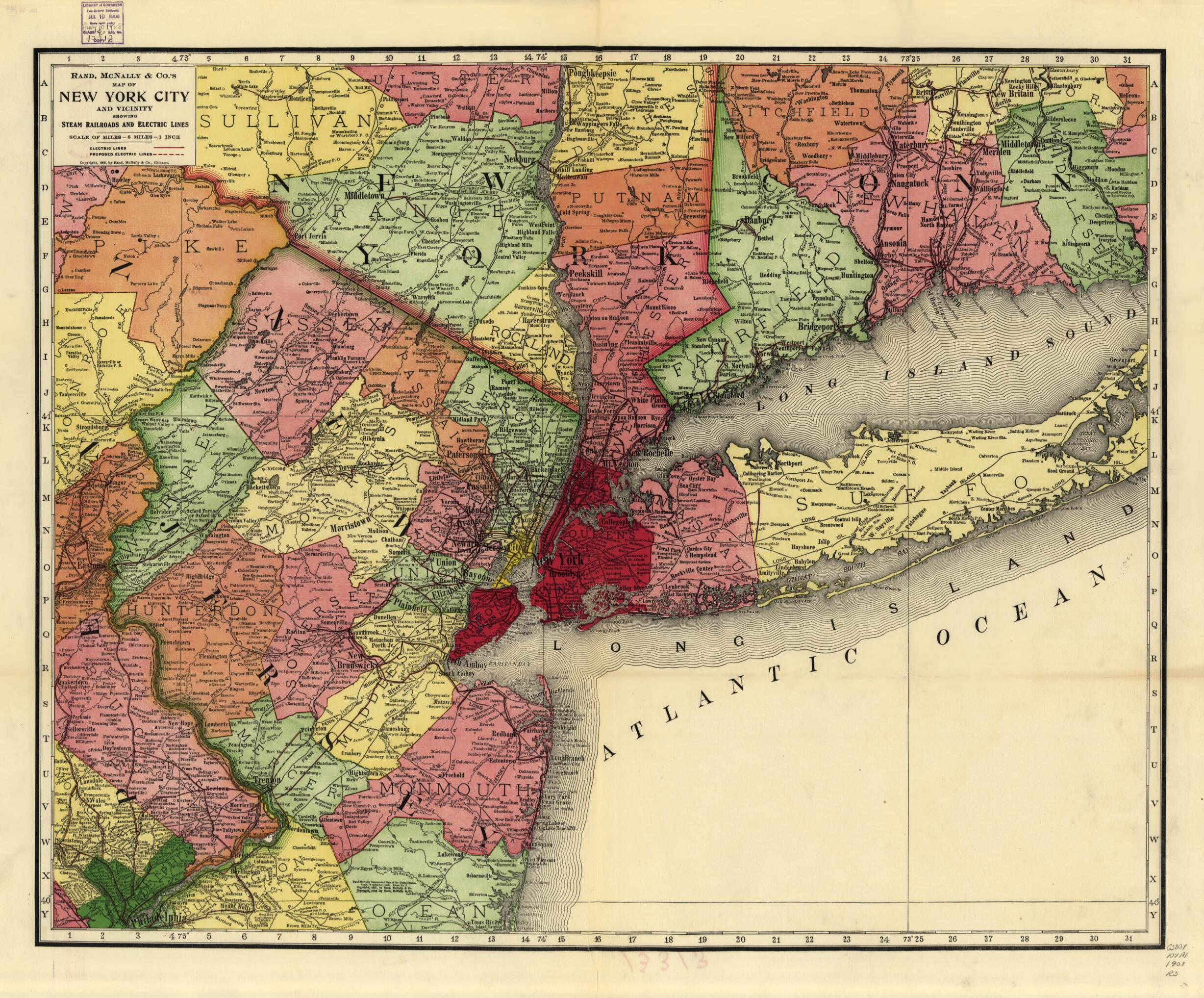 This old map of Rand, McNally & Co.&