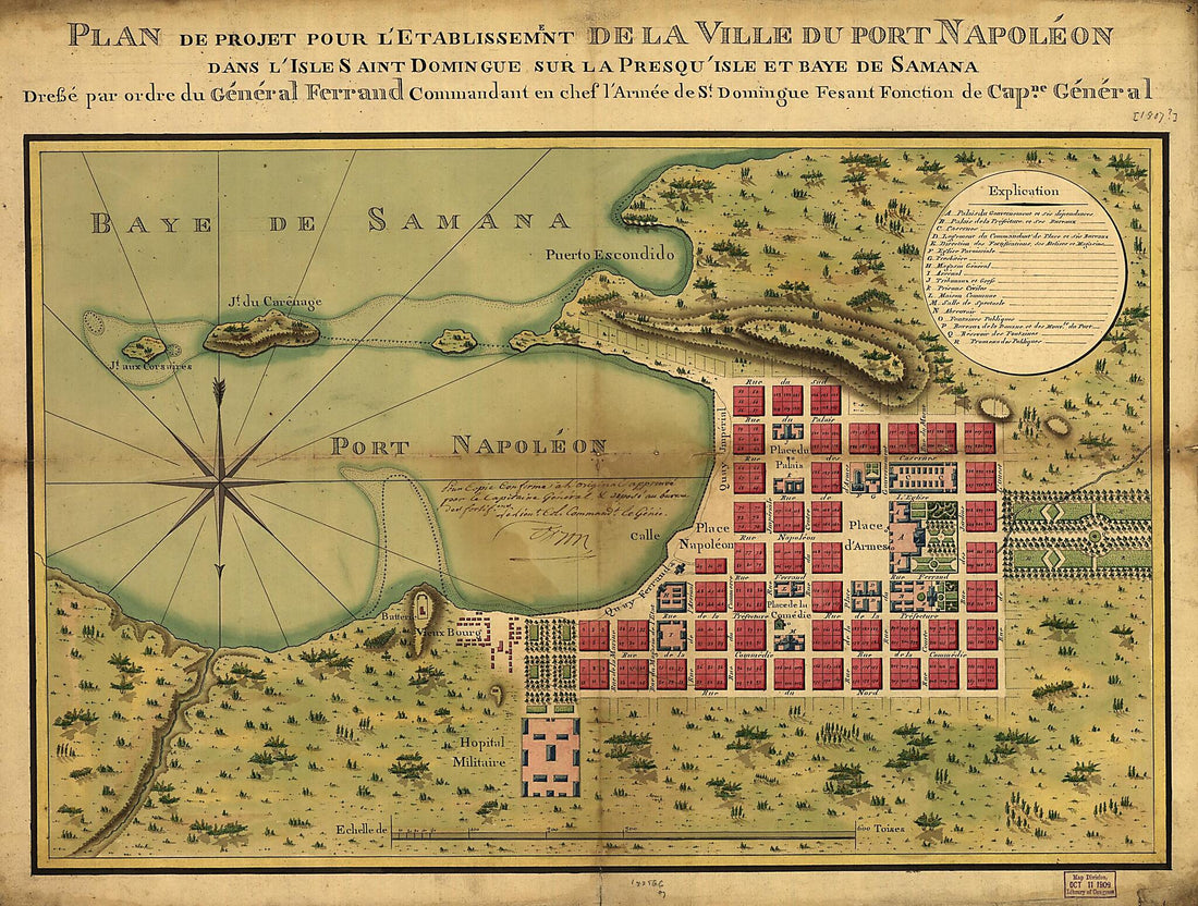 This old map of Plan De Projet Pour L&