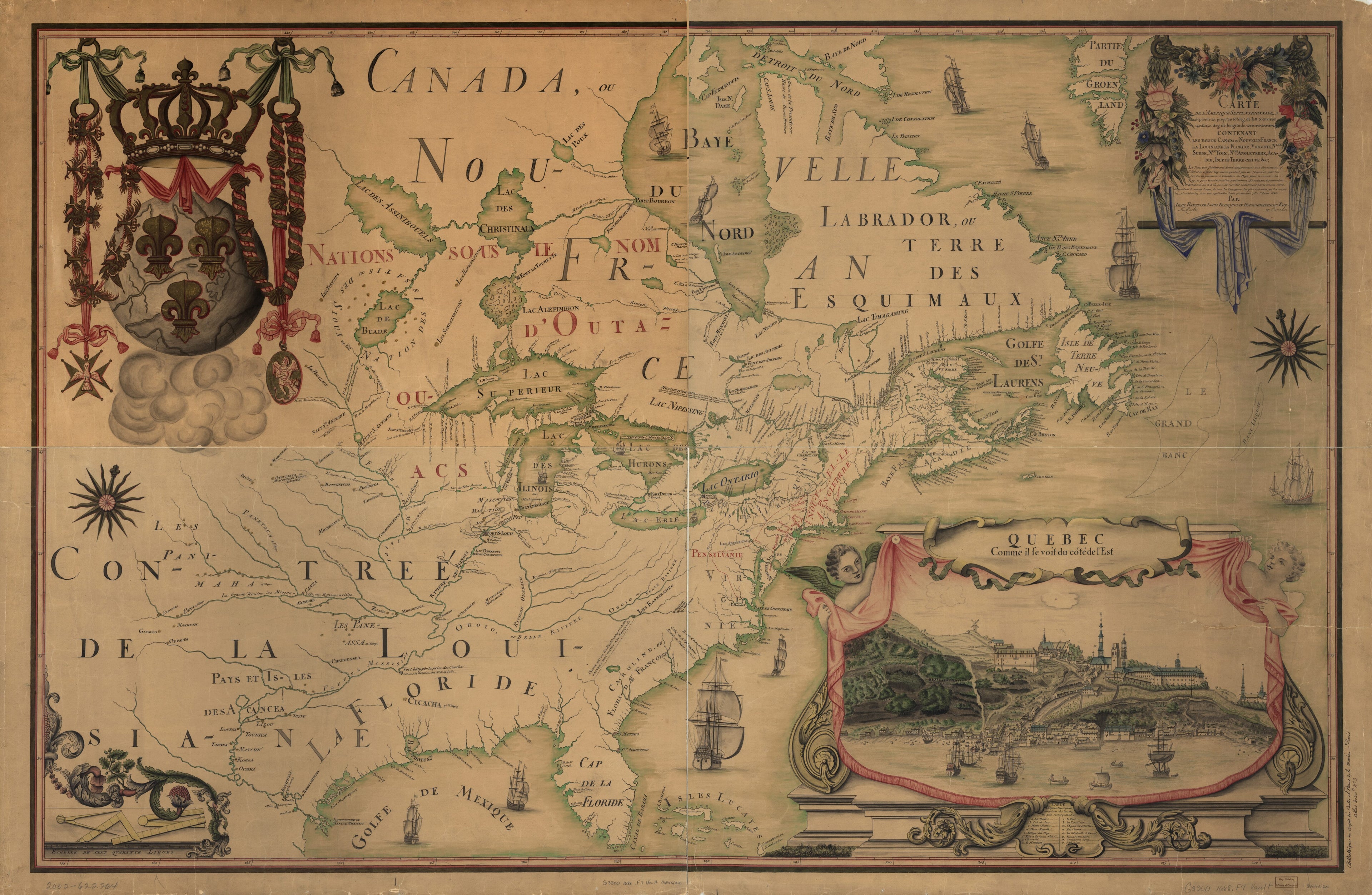 This old map of Carte De L&