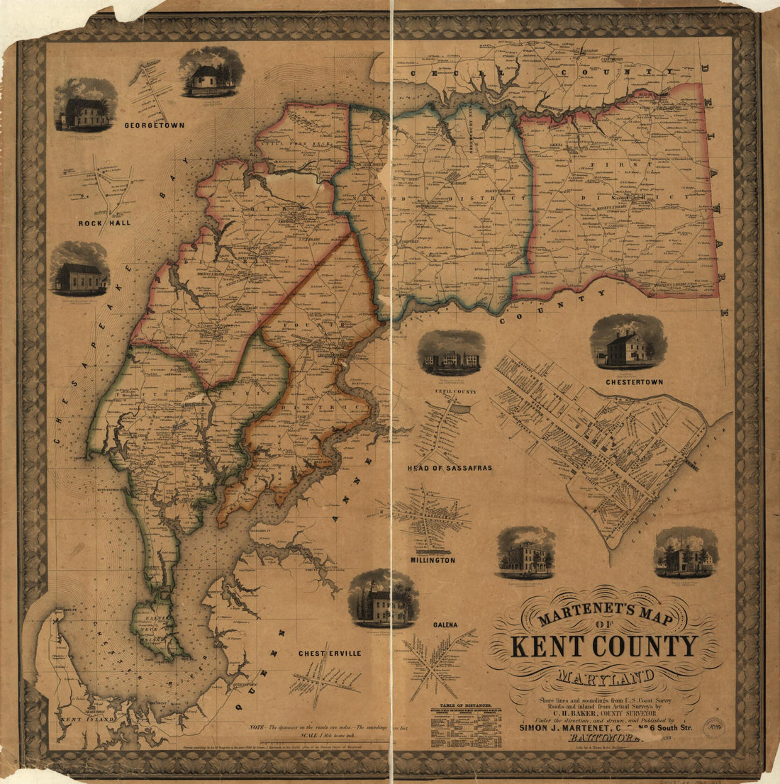 This old map of Martenet&