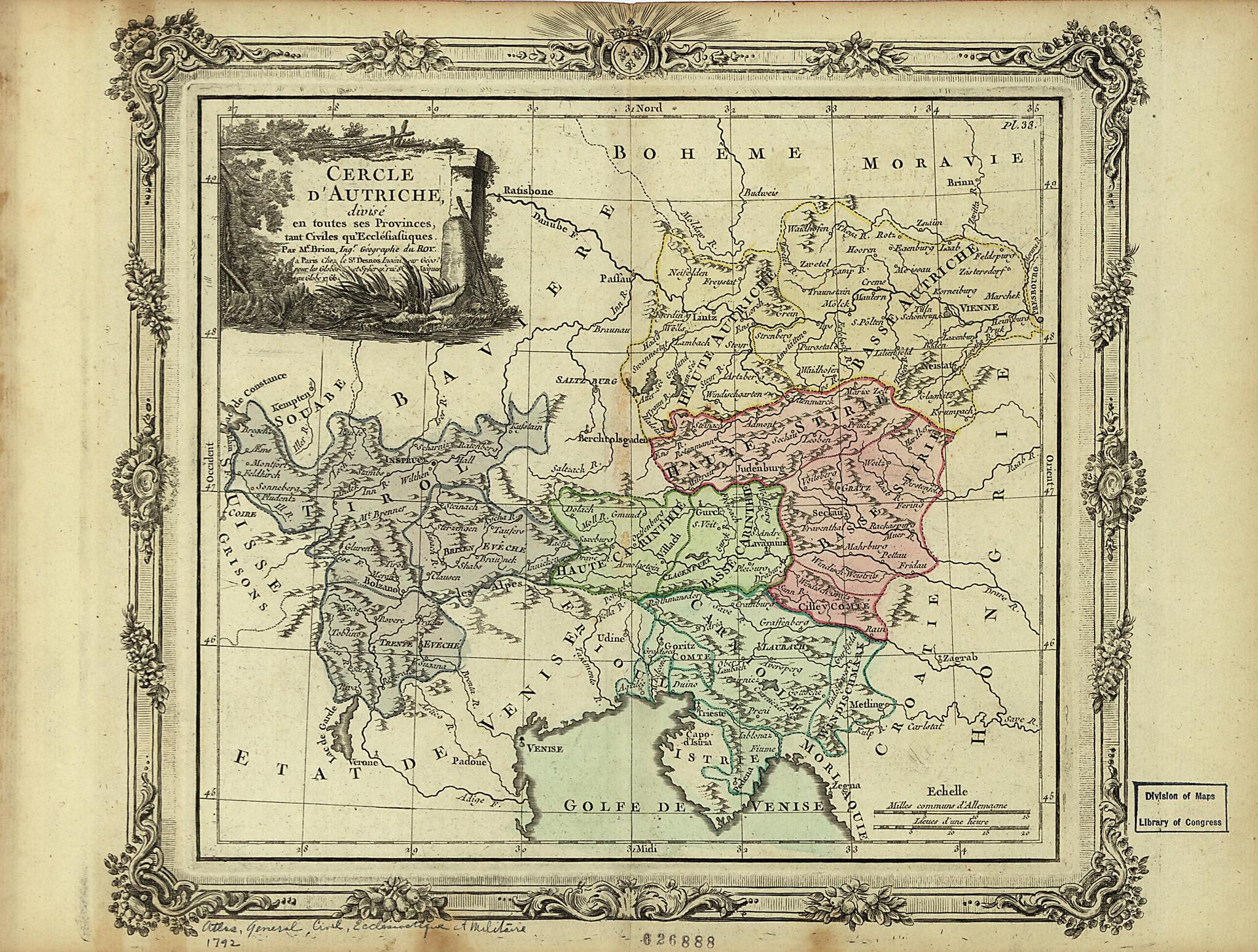 This old map of Cercle D&