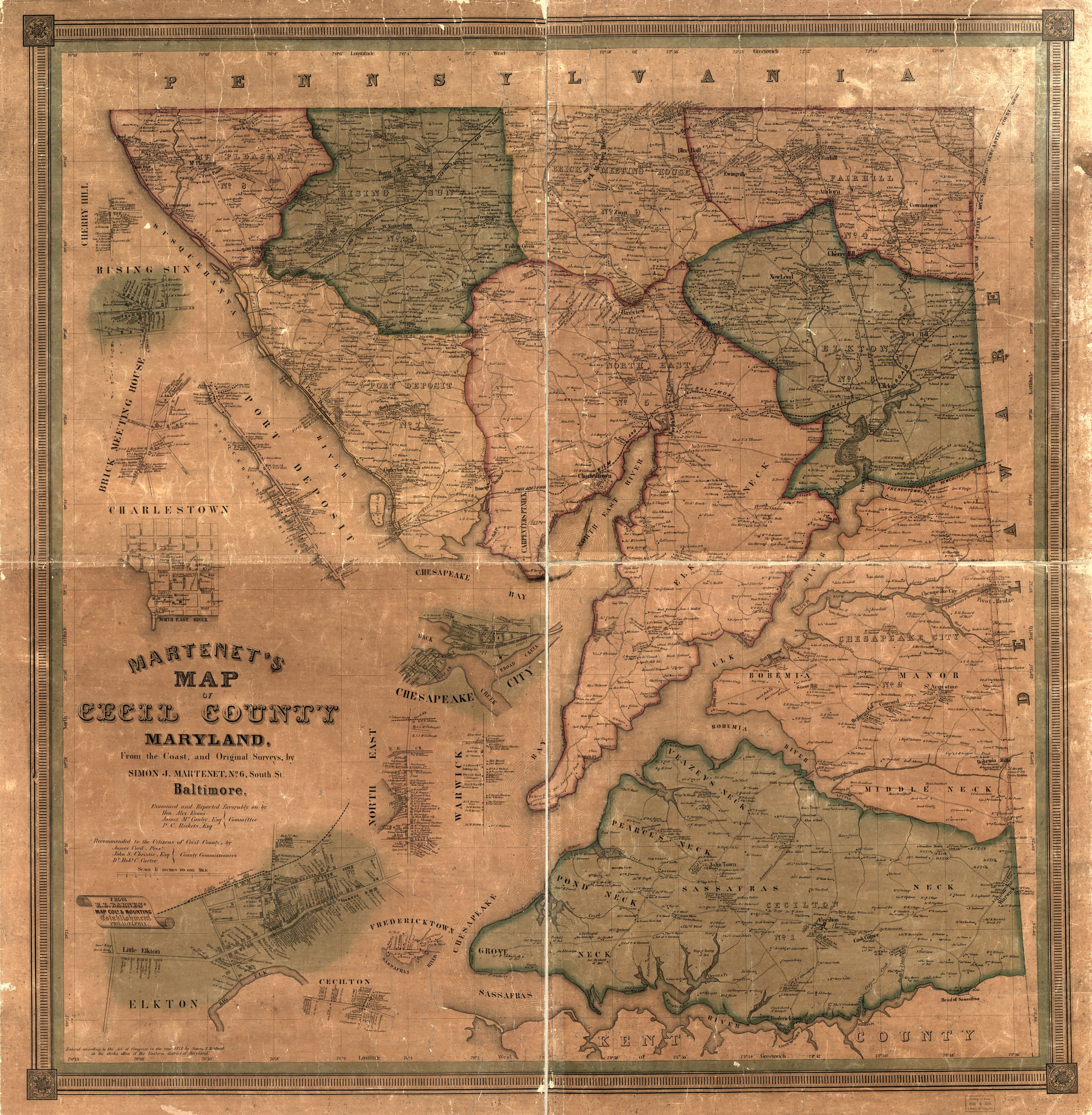 This old map of Martenet&