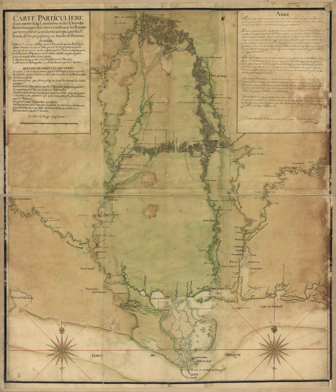 This old map of Carte Particulière D&