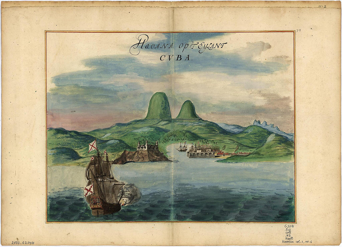 This old map of Havana Op &