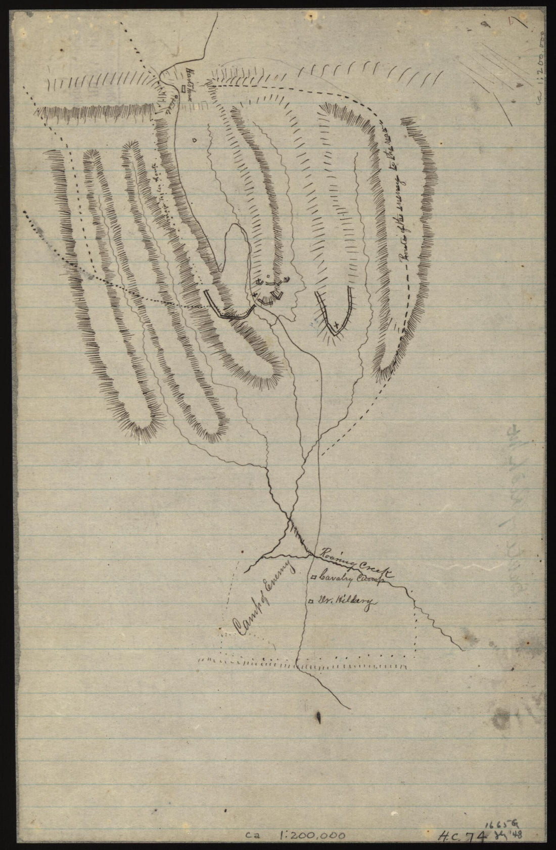 This old map of Battle of Rich Mt. (Battle of Rich Mountain) from 1861 was created by in 1861