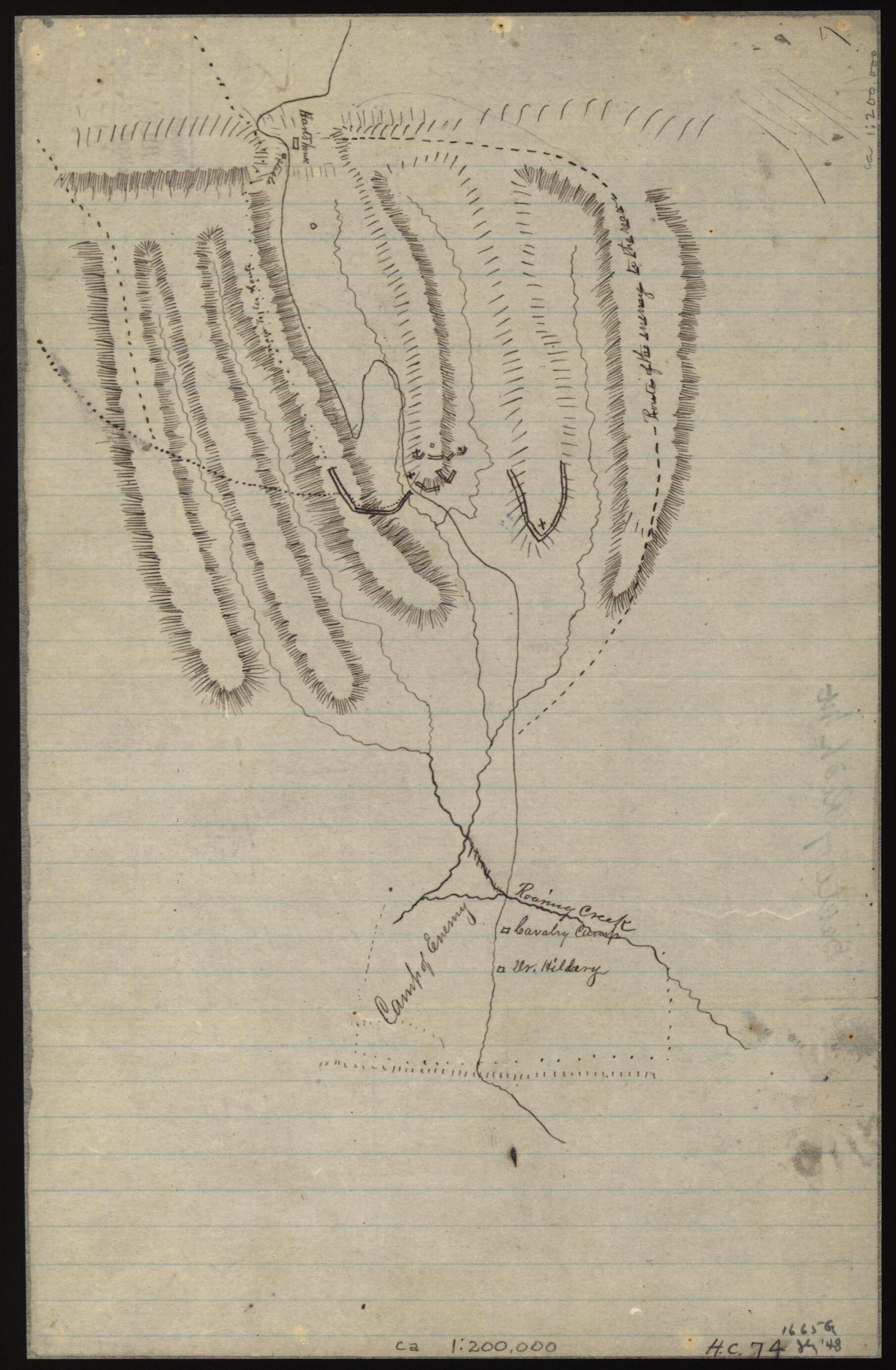This old map of Battle of Rich Mt. (Battle of Rich Mountain) from 1861 was created by in 1861