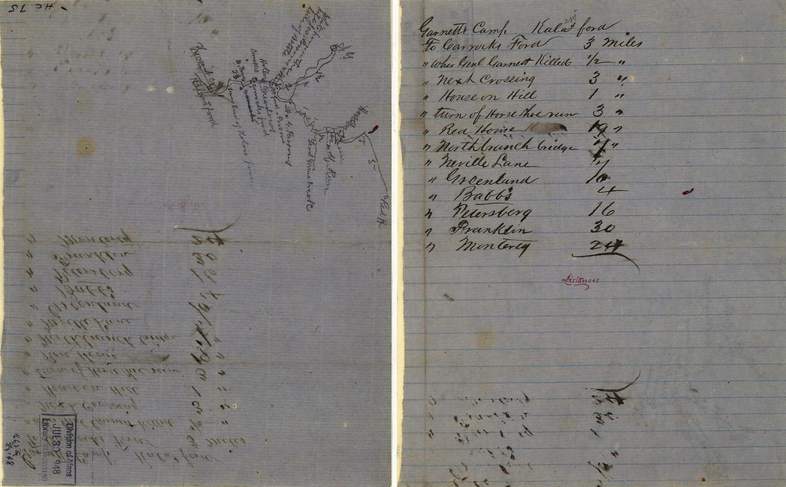 This old map of 12, from 1861 was created by in 1861